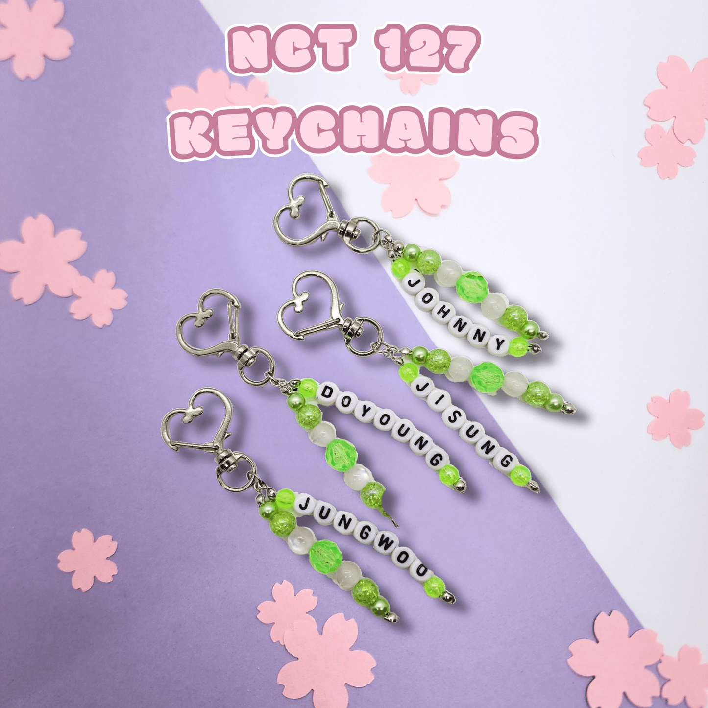 NCT 127 | Beaded Keychain/Phone Strap