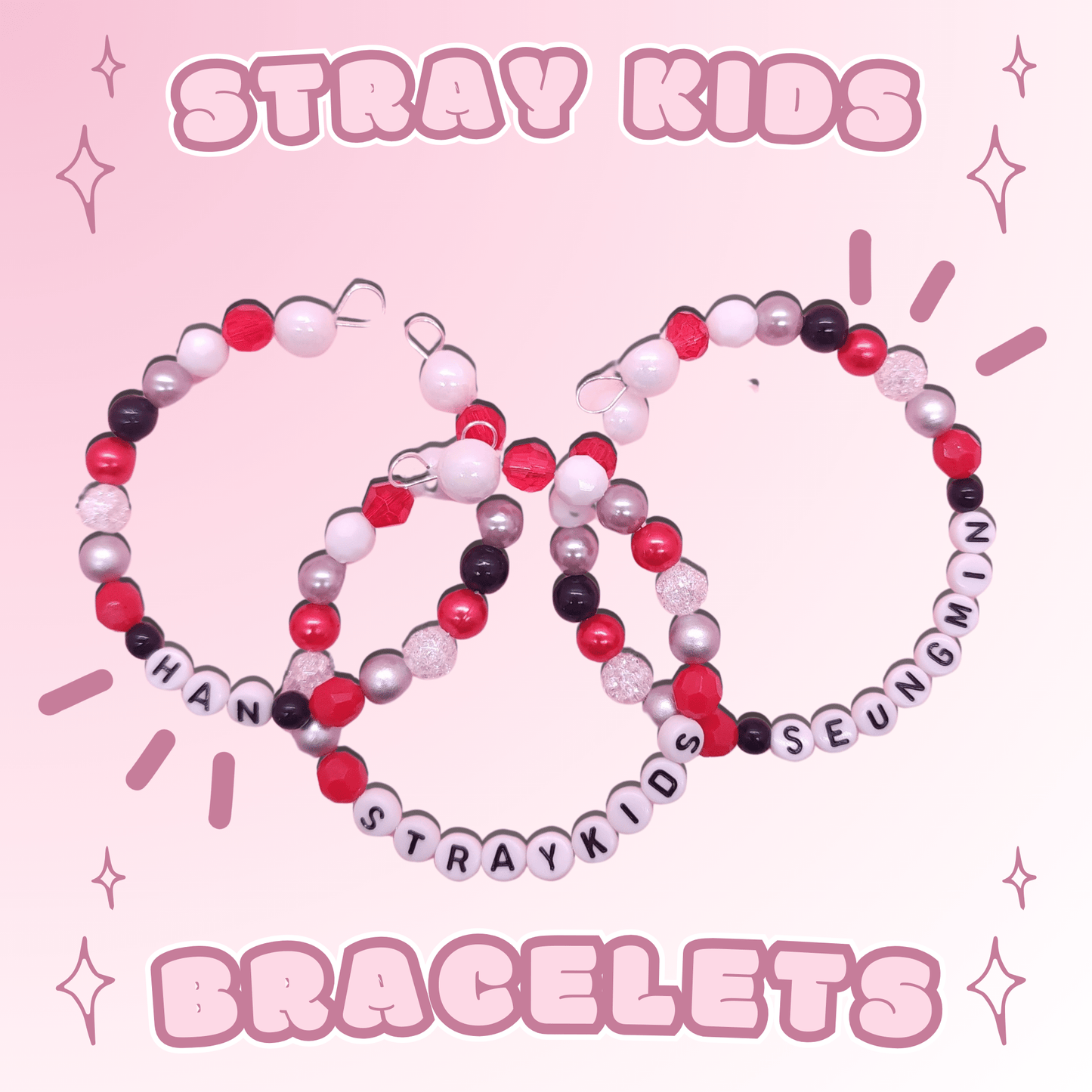 Stray Kids Beaded Bracelet
