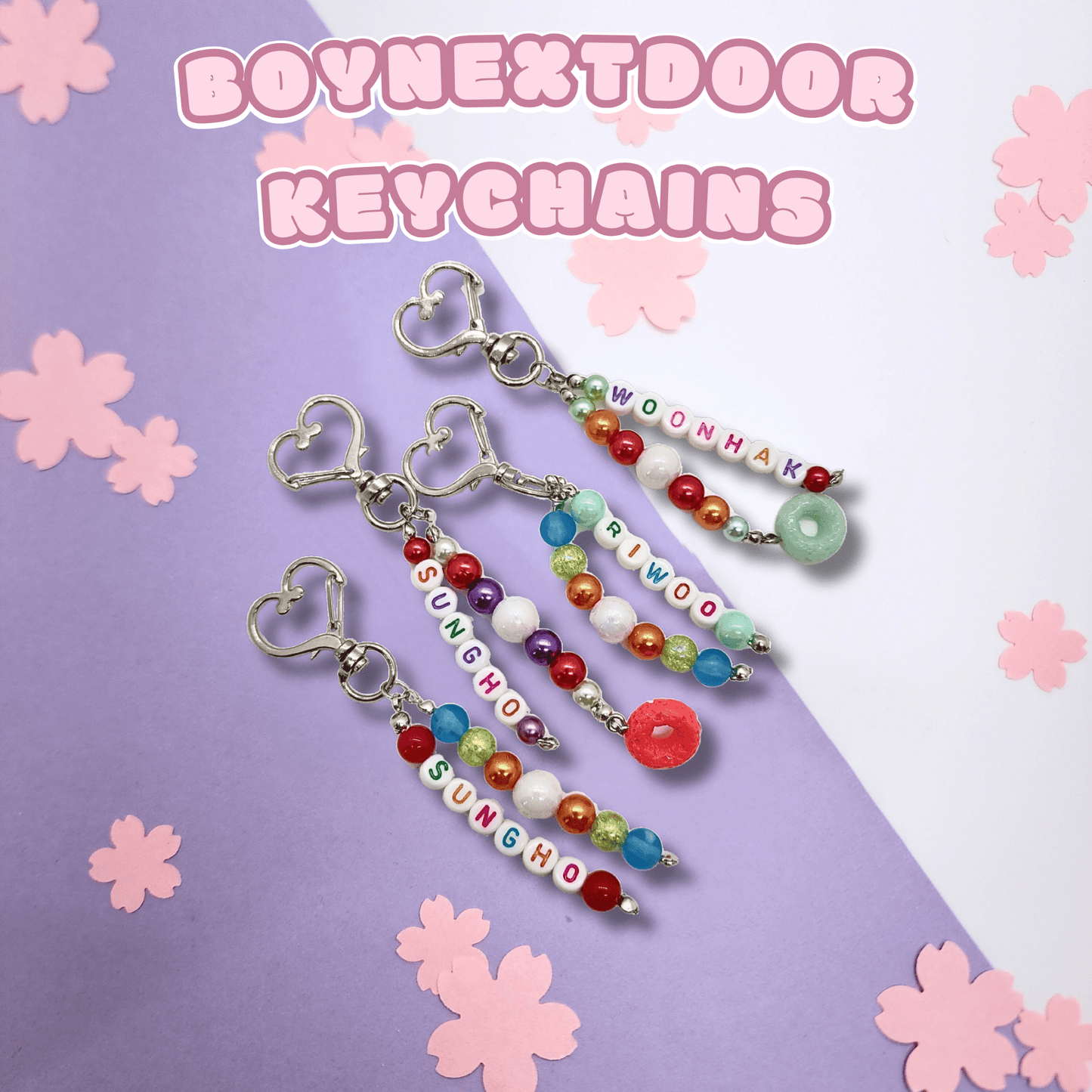 BOYNEXTDOOR | Beaded Keychain/Phone Strap