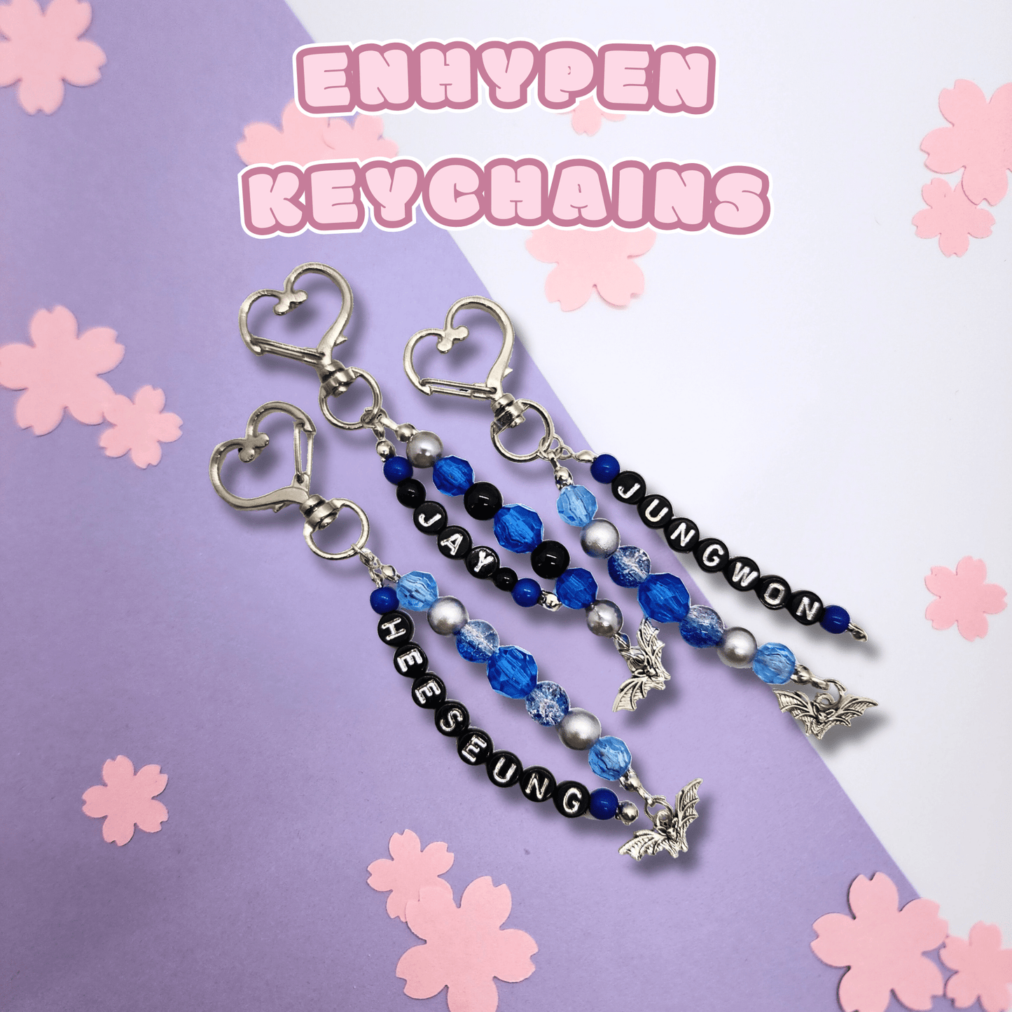 Enhypen | Beaded Keychain/Phone Strap