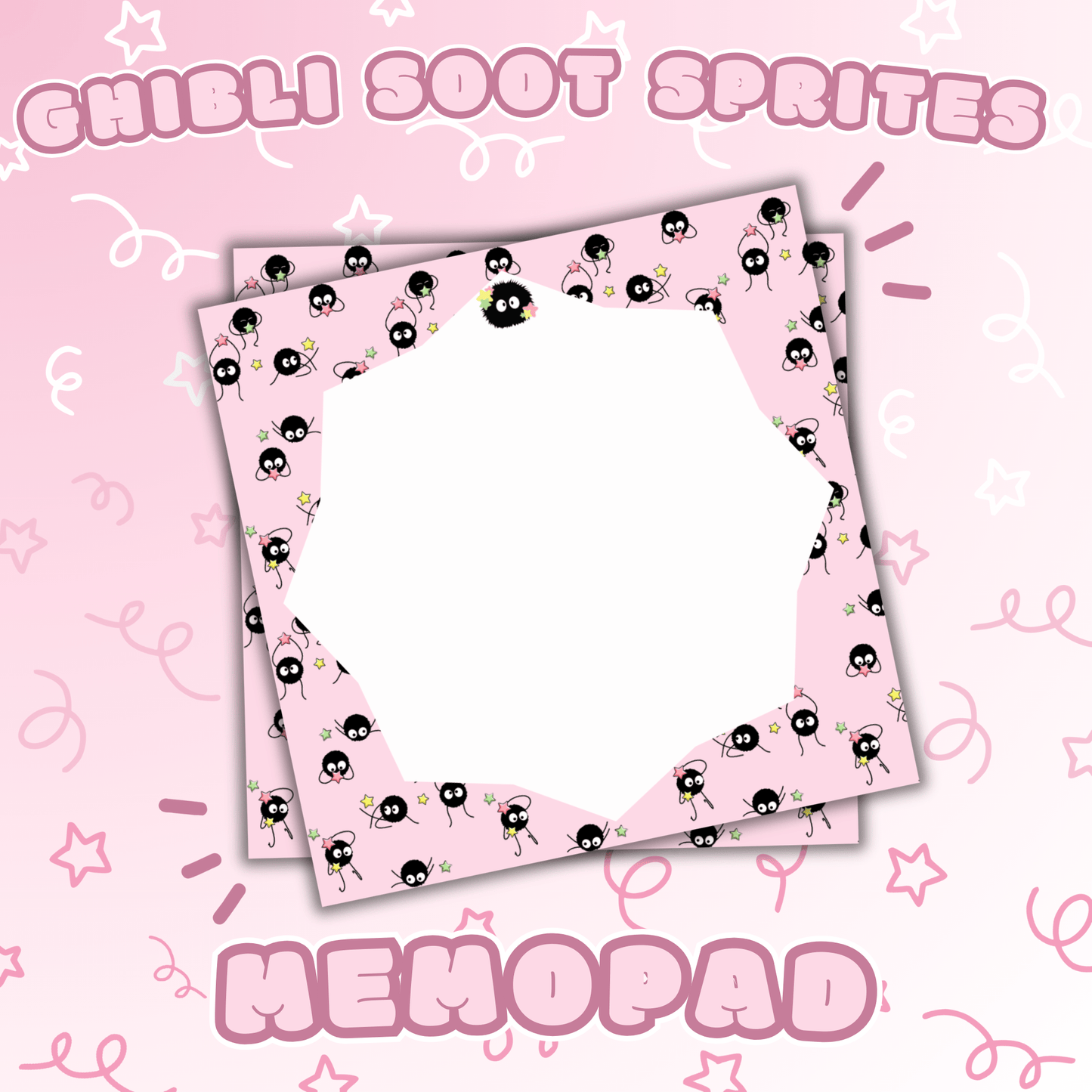 Ghibli | Soot Sprites Memo Pad