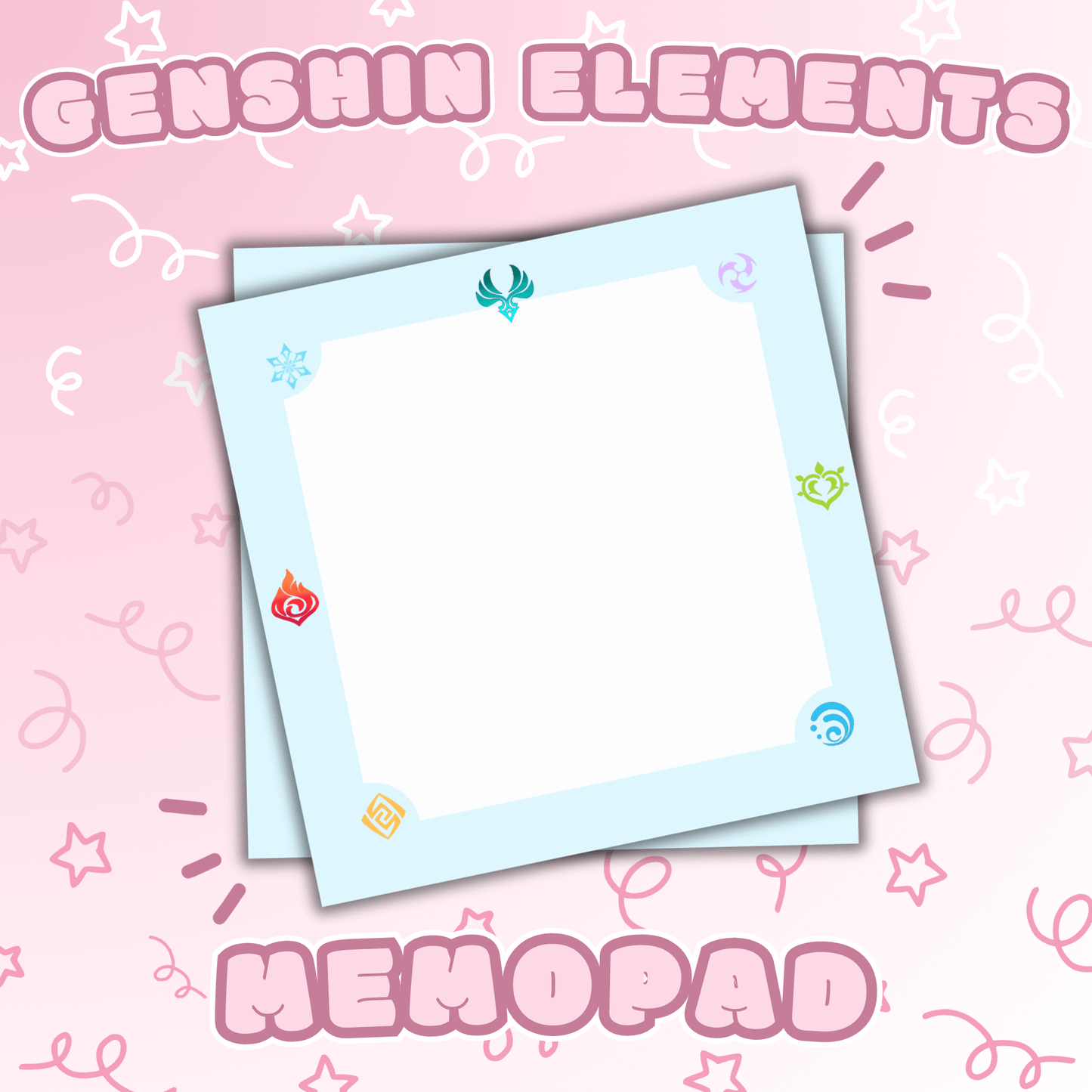 Genshin Impact | Elements Memo Pad