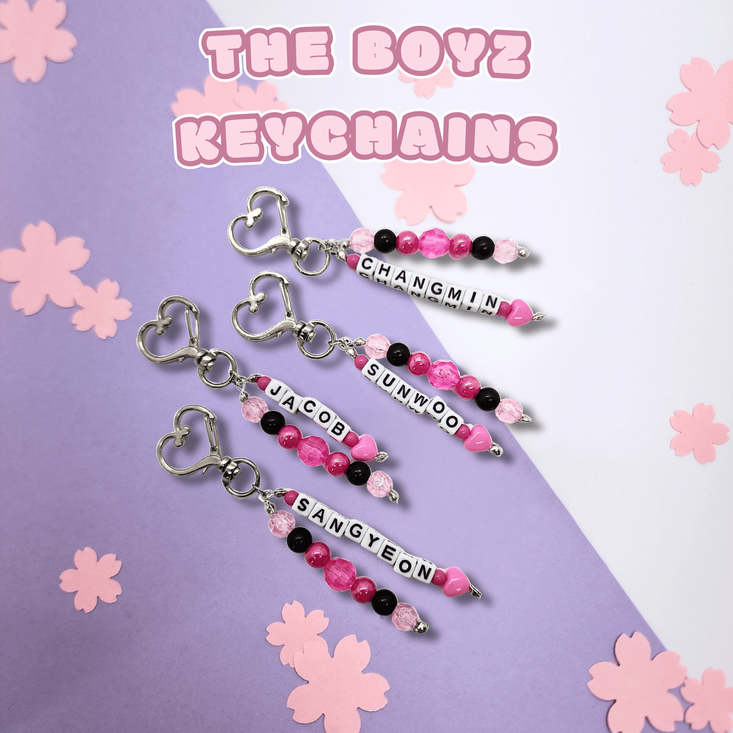 The Boyz | Beaded Keychain/Phone Strap