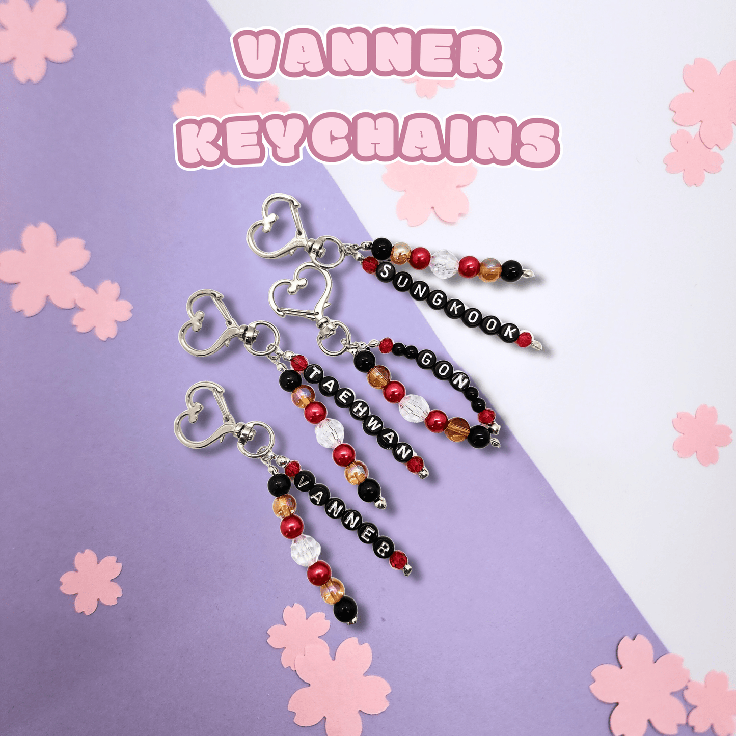 VANNER | Beaded Keychain/Phone Strap