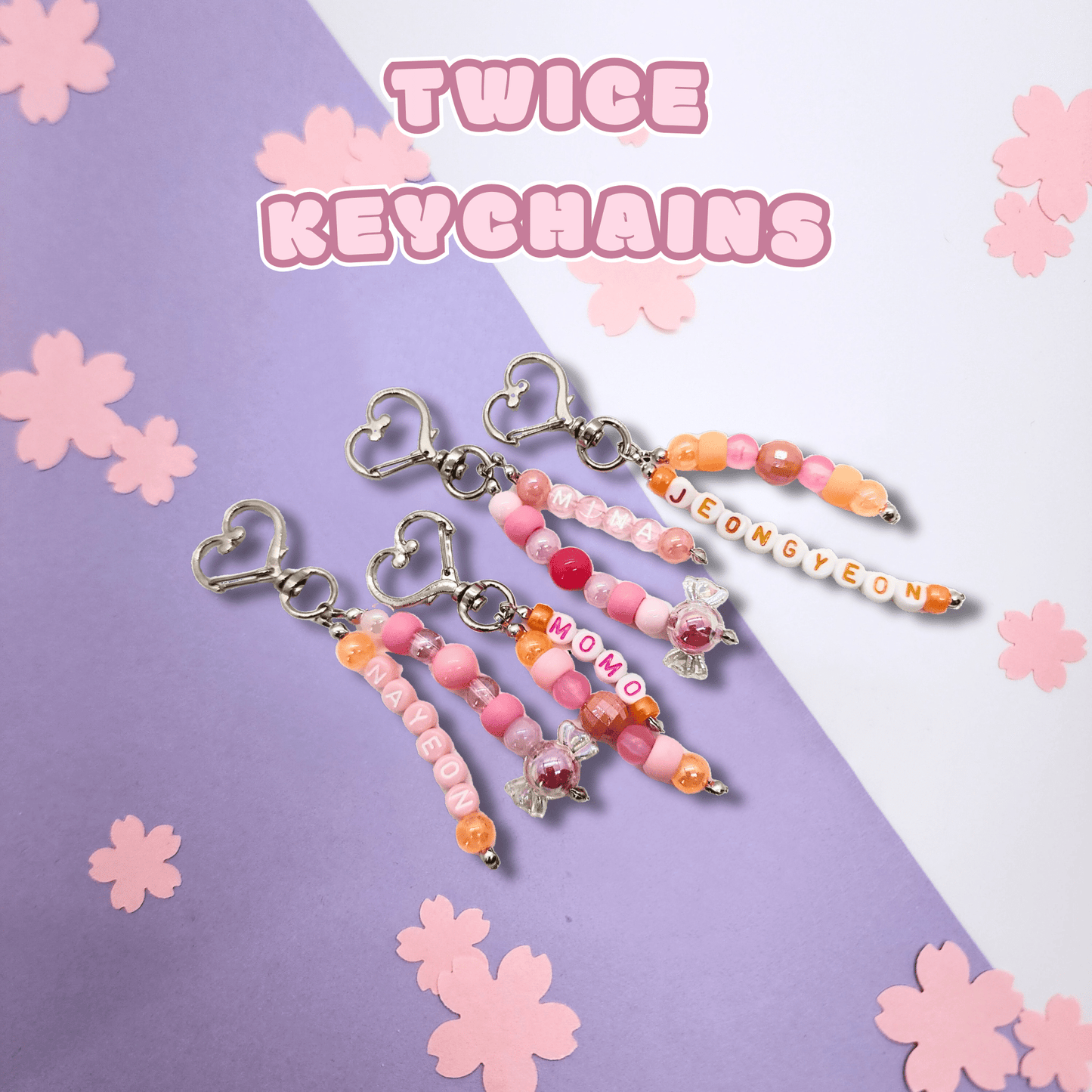 Twice | Beaded Keychain/Phone Strap