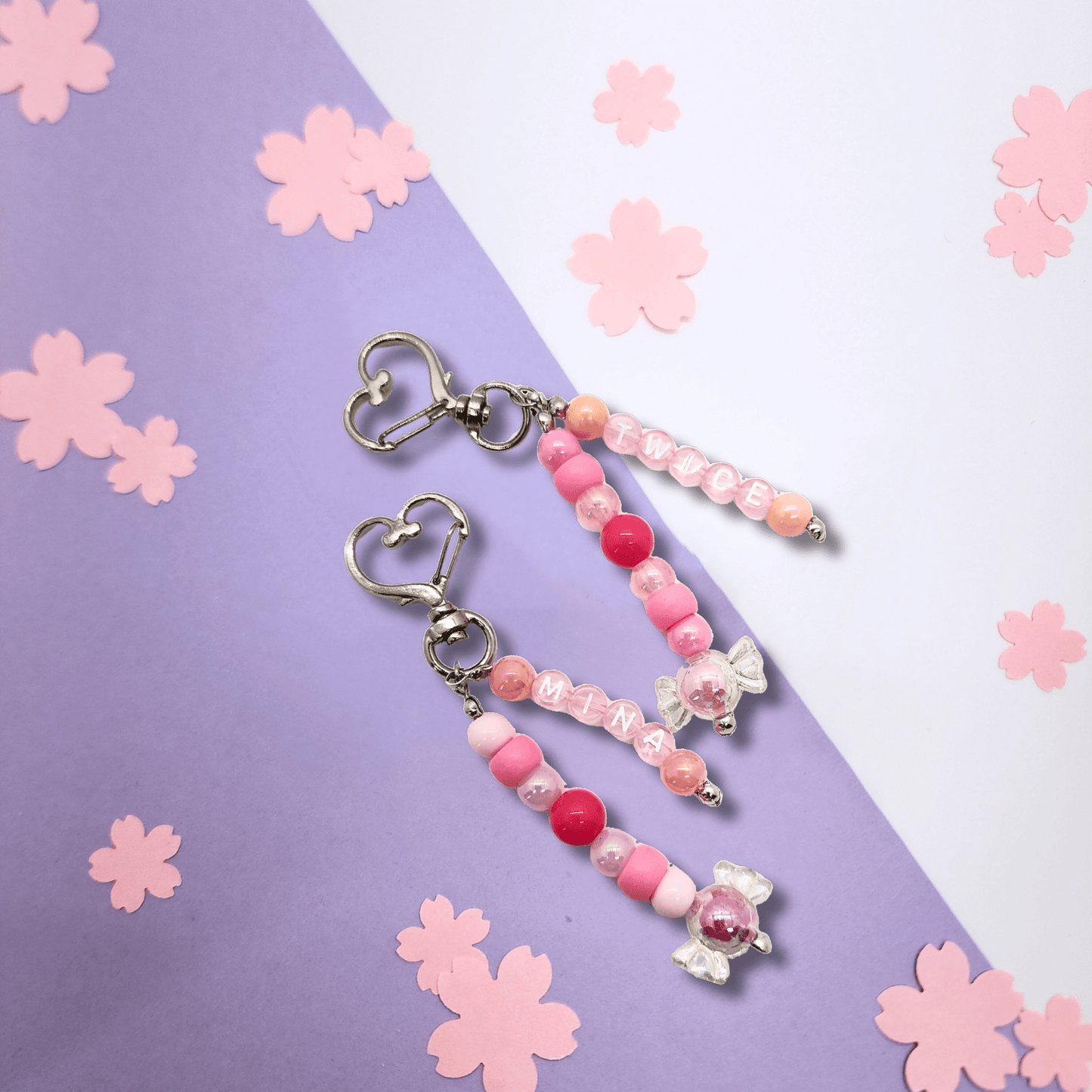 Twice | Beaded Keychain/Phone Strap