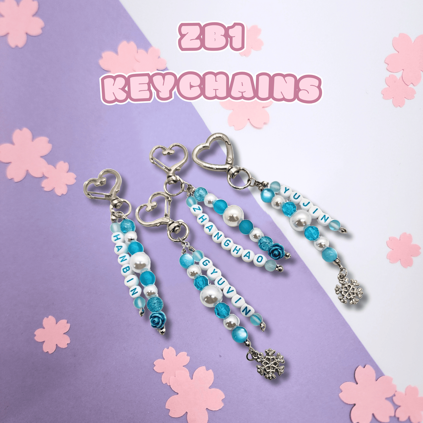 ZB1 | Beaded Keychain/Phone Strap