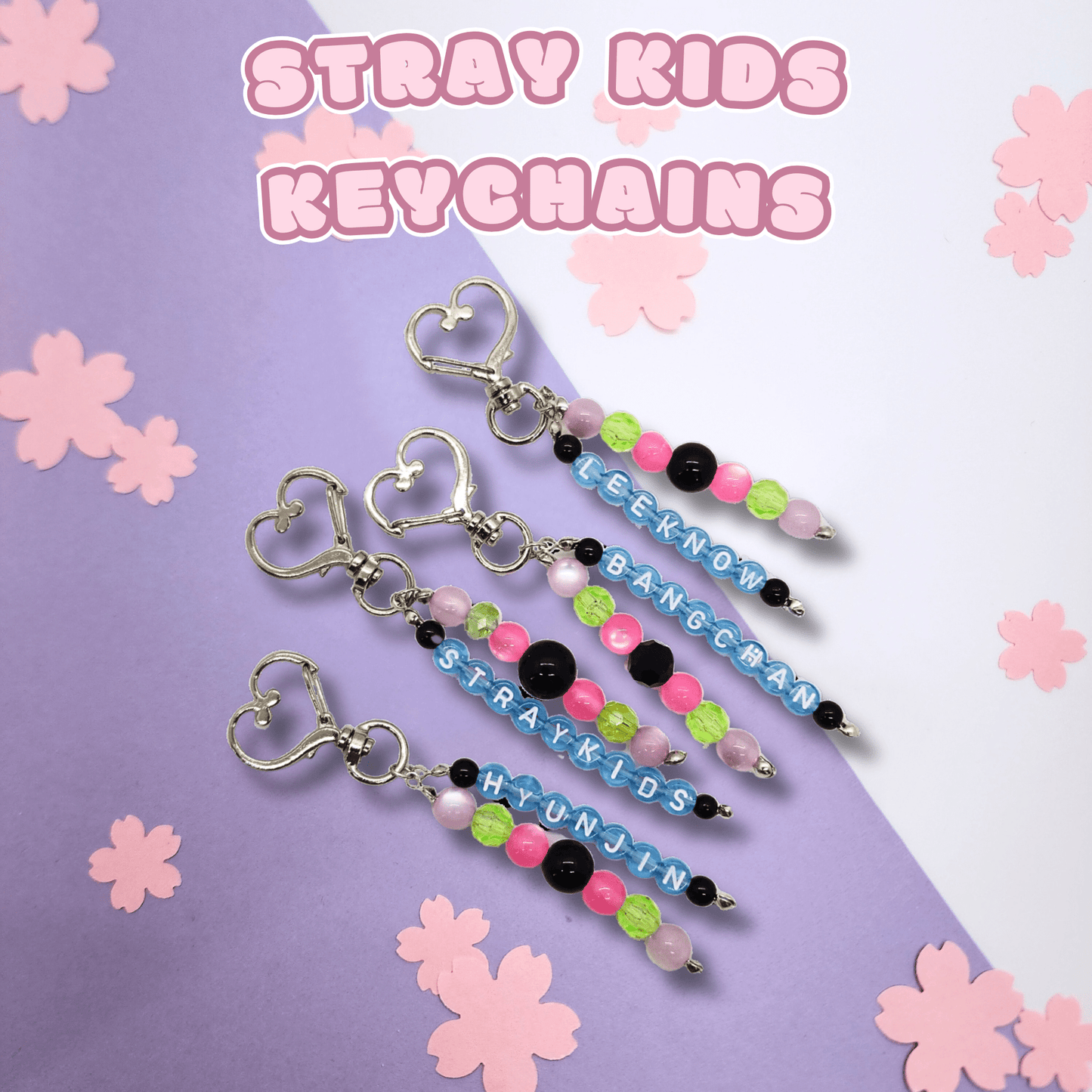 Stray Kids | Beaded Keychain/Phone Strap