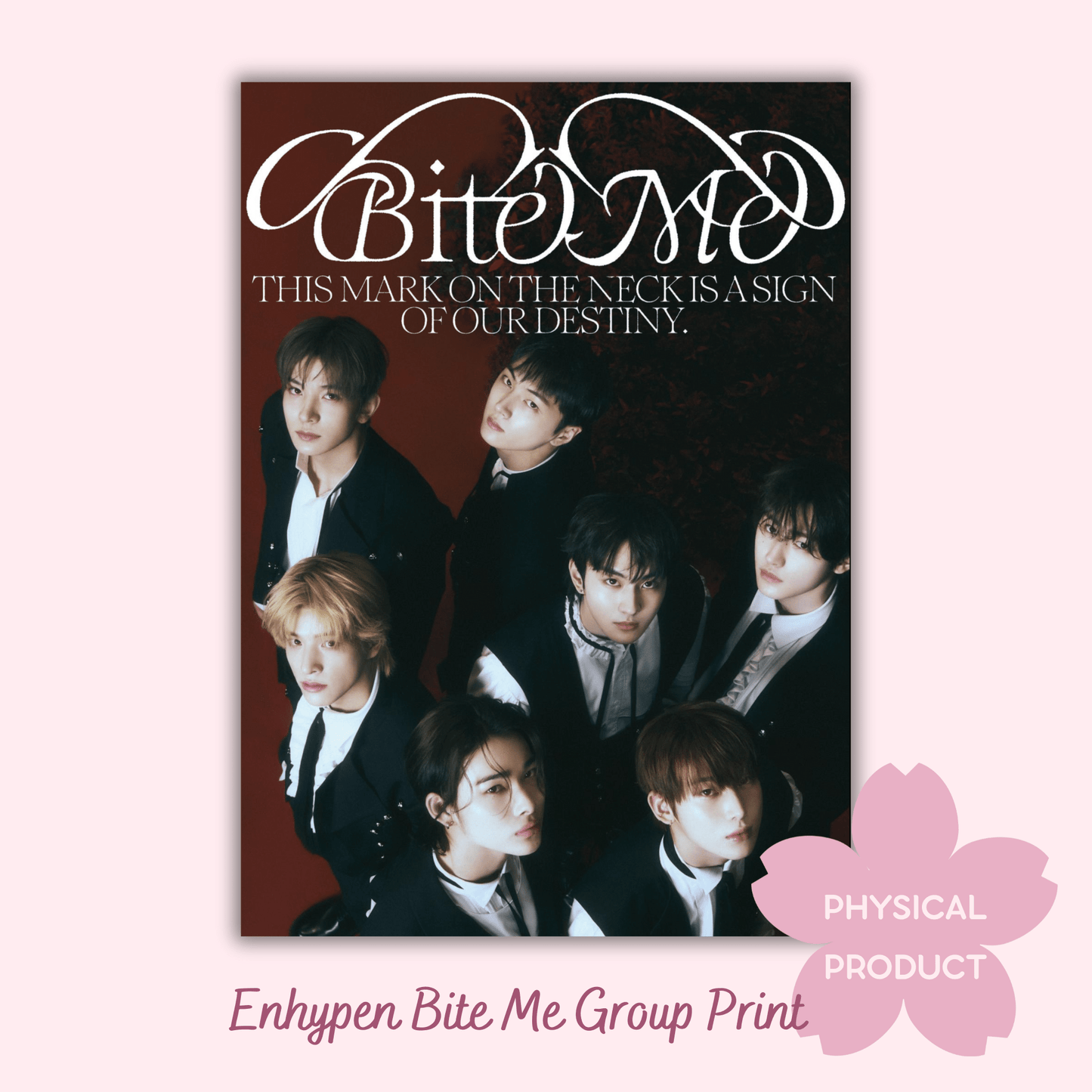 Enhypen | Bite Me Group Print