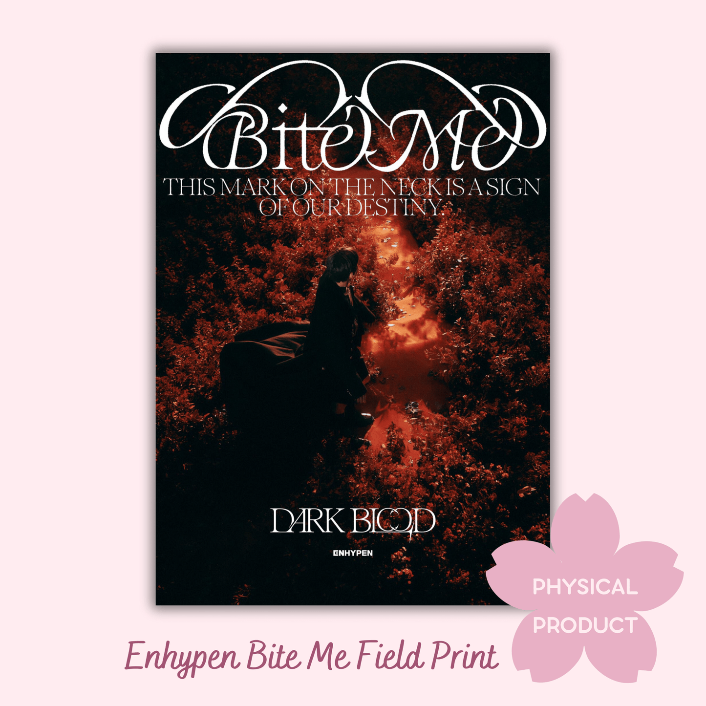 Enhypen | Bite Me Field Print