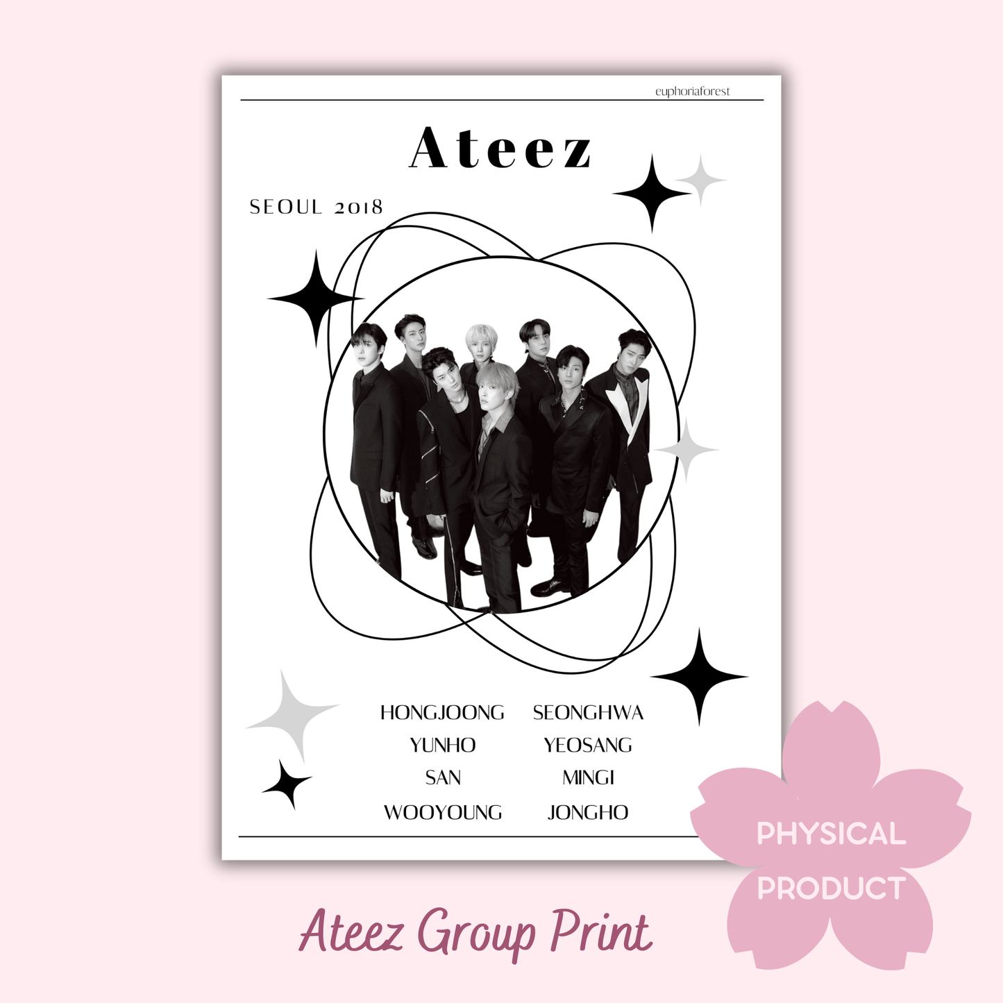 Ateez | Group Print