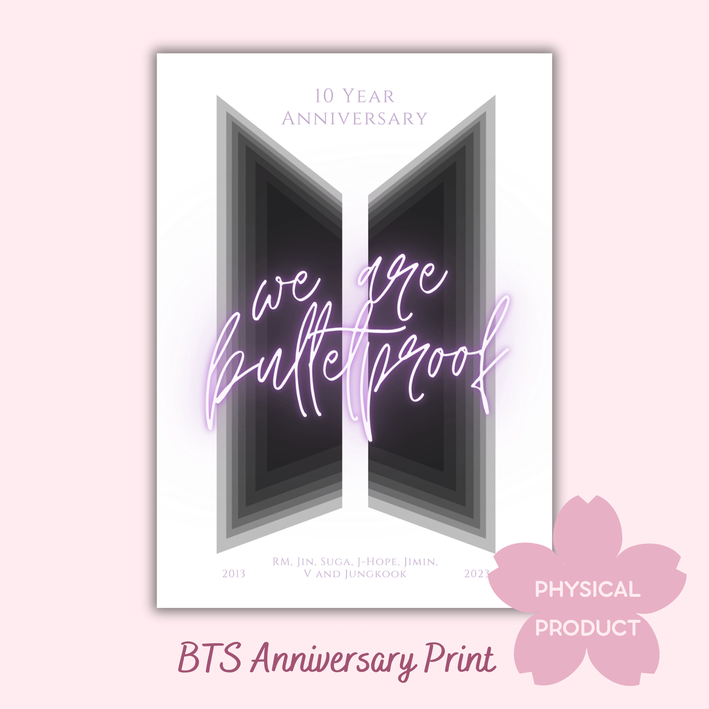 BTS | Anniversary Print