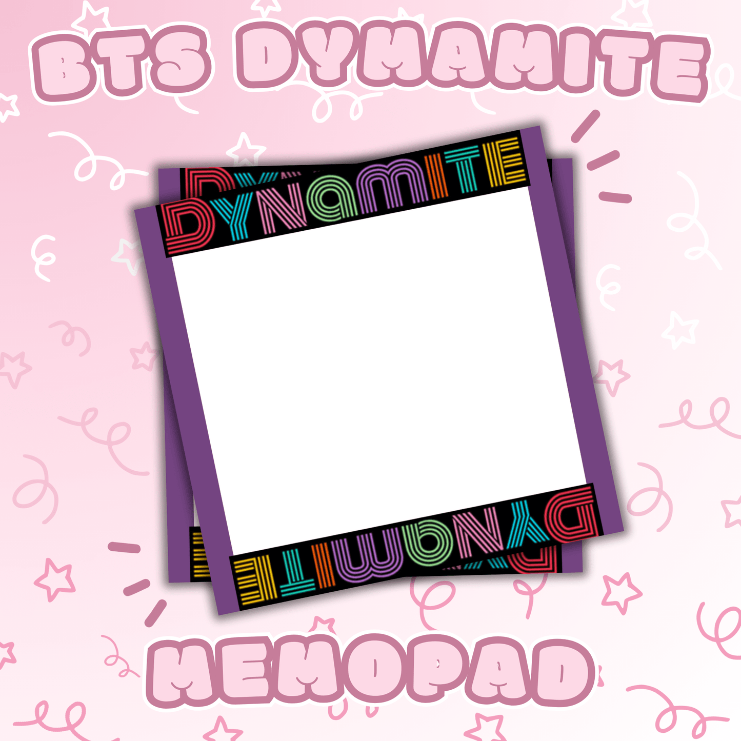 BTS | Dymamite Memo Pad