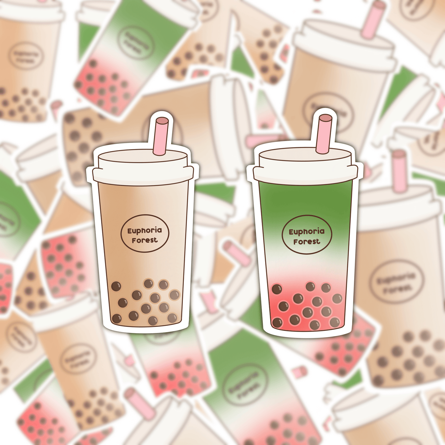 Milk Tea Stickers