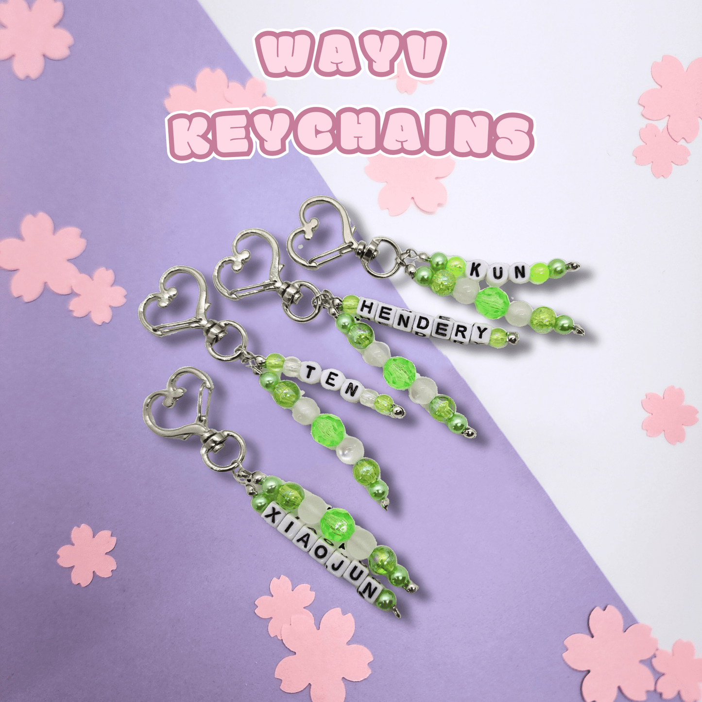 WayV | Beaded Keychain/Phone Strap