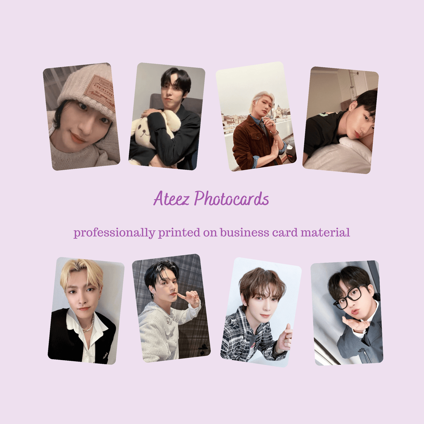 Ateez | Lomo Cards