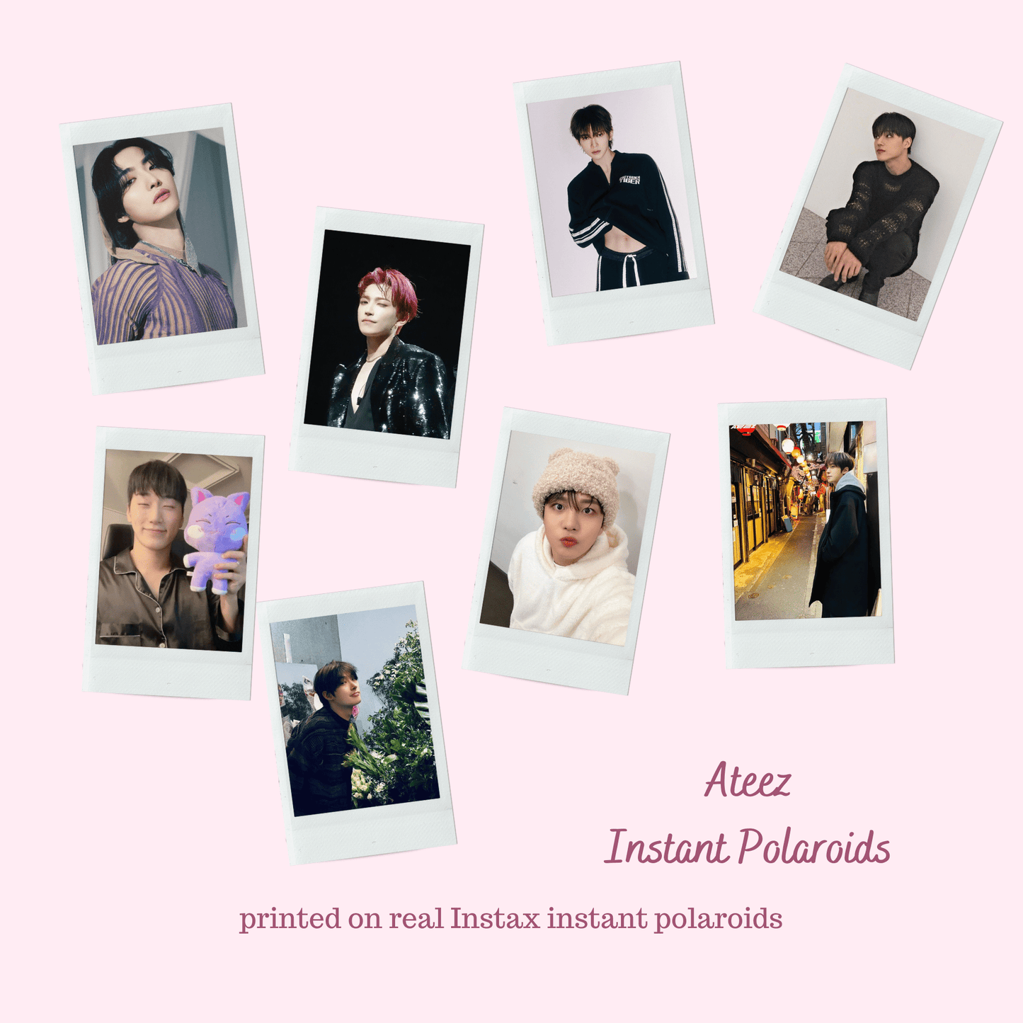 Ateez | Fujifilm Instax Polaroids