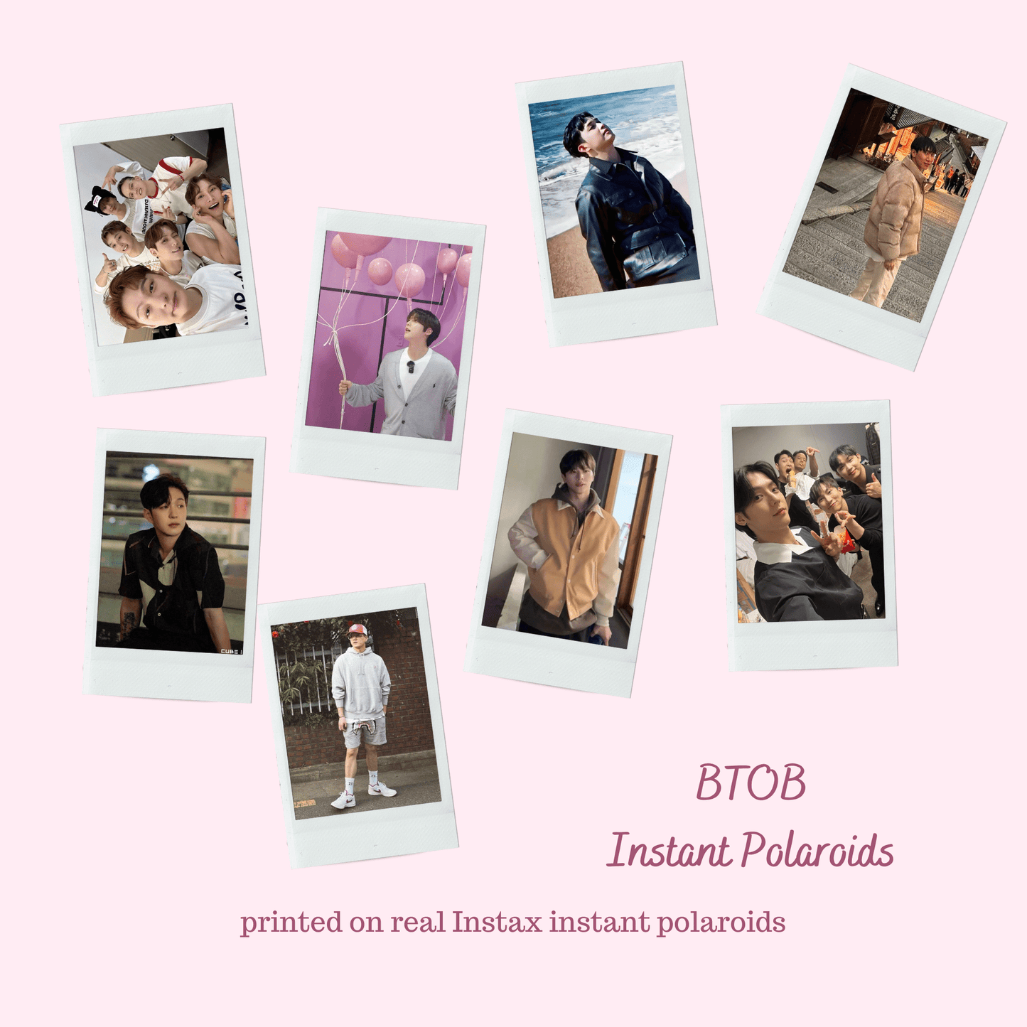 BTOB | Fujifilm Instax Polaroids