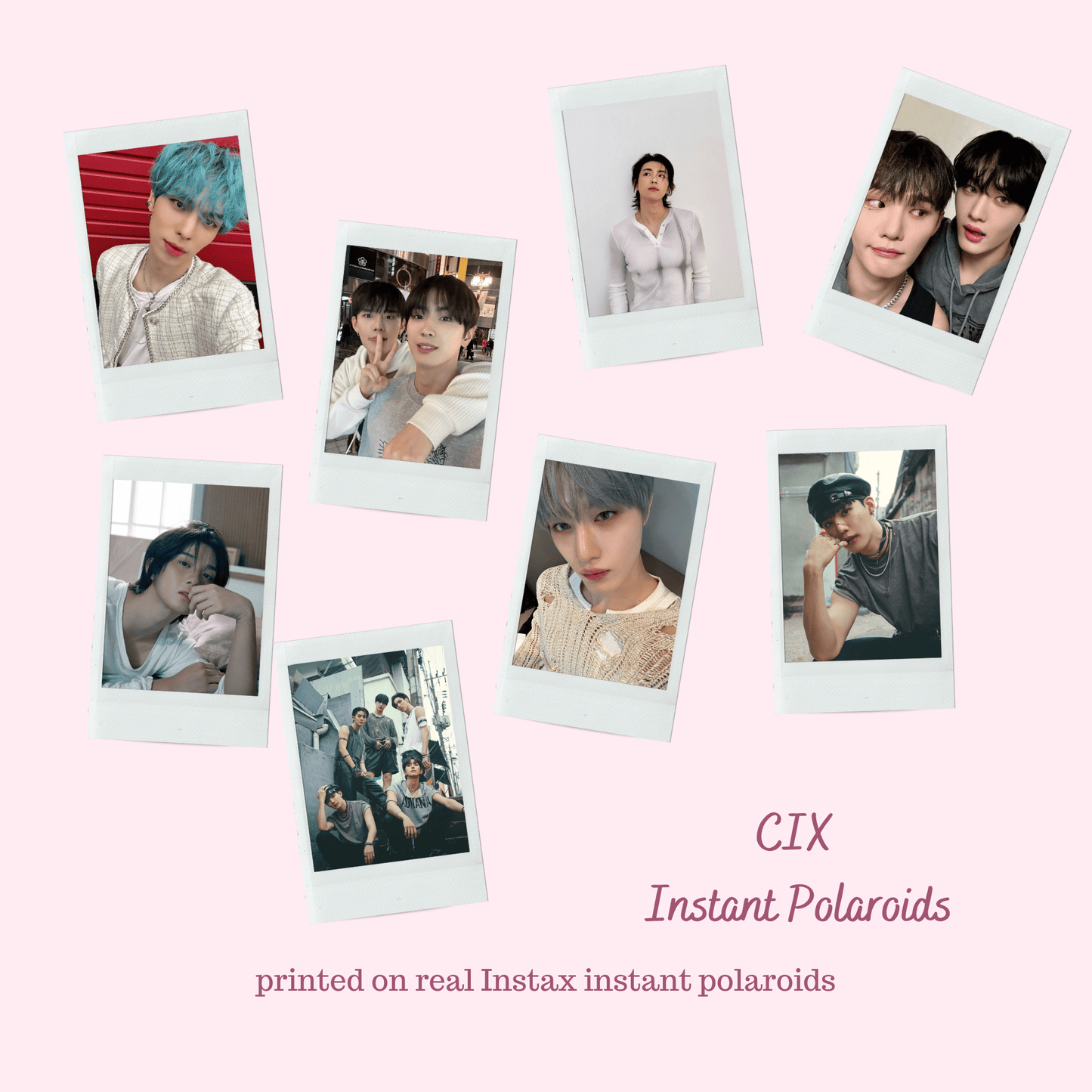 CIX Fujifilm Instax Polaroids