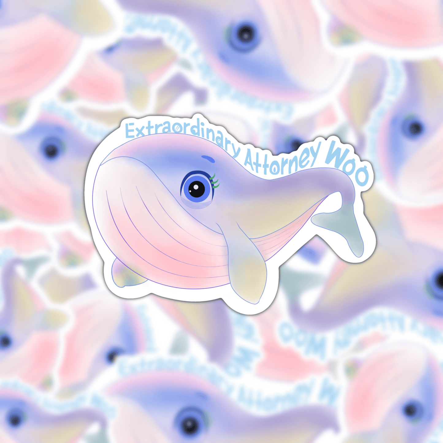 Attorney Woo Whale Sticker