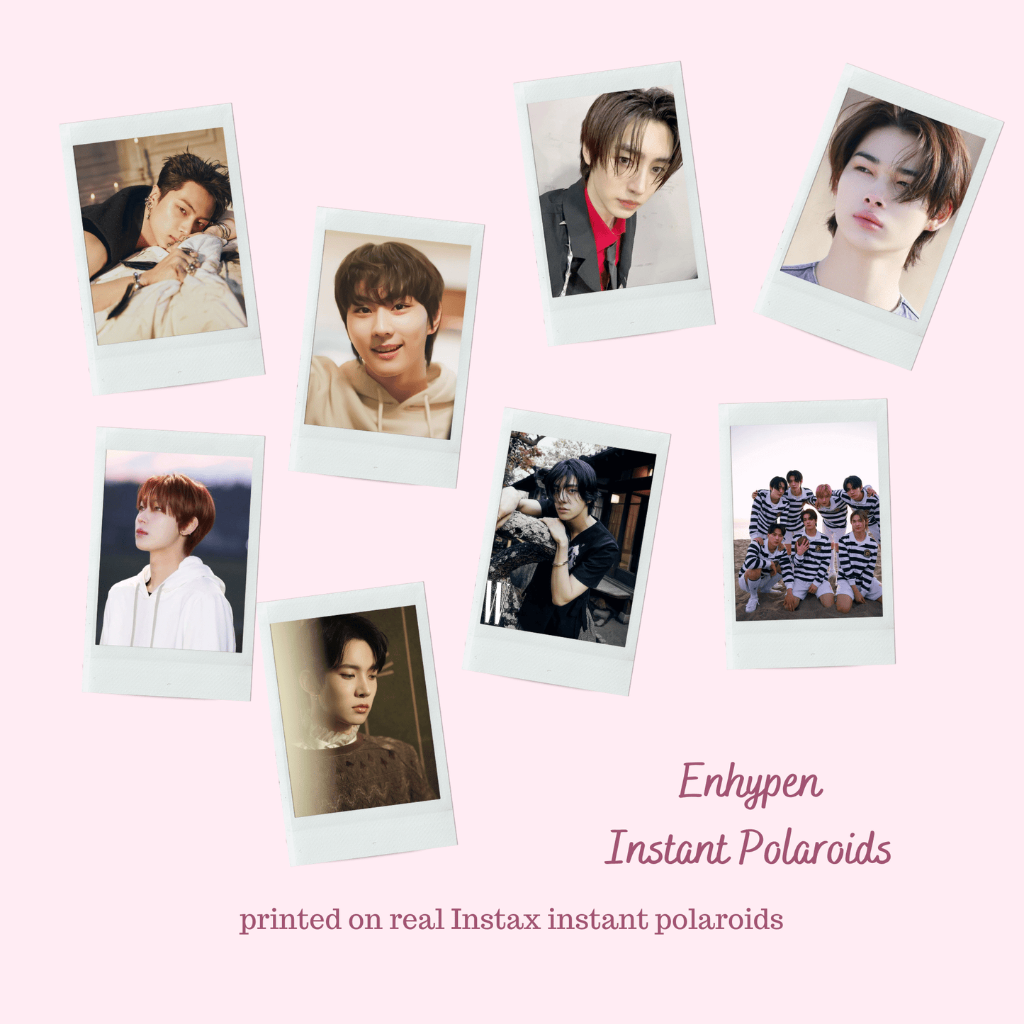 Enhypen | Fujifilm Instax Polaroids