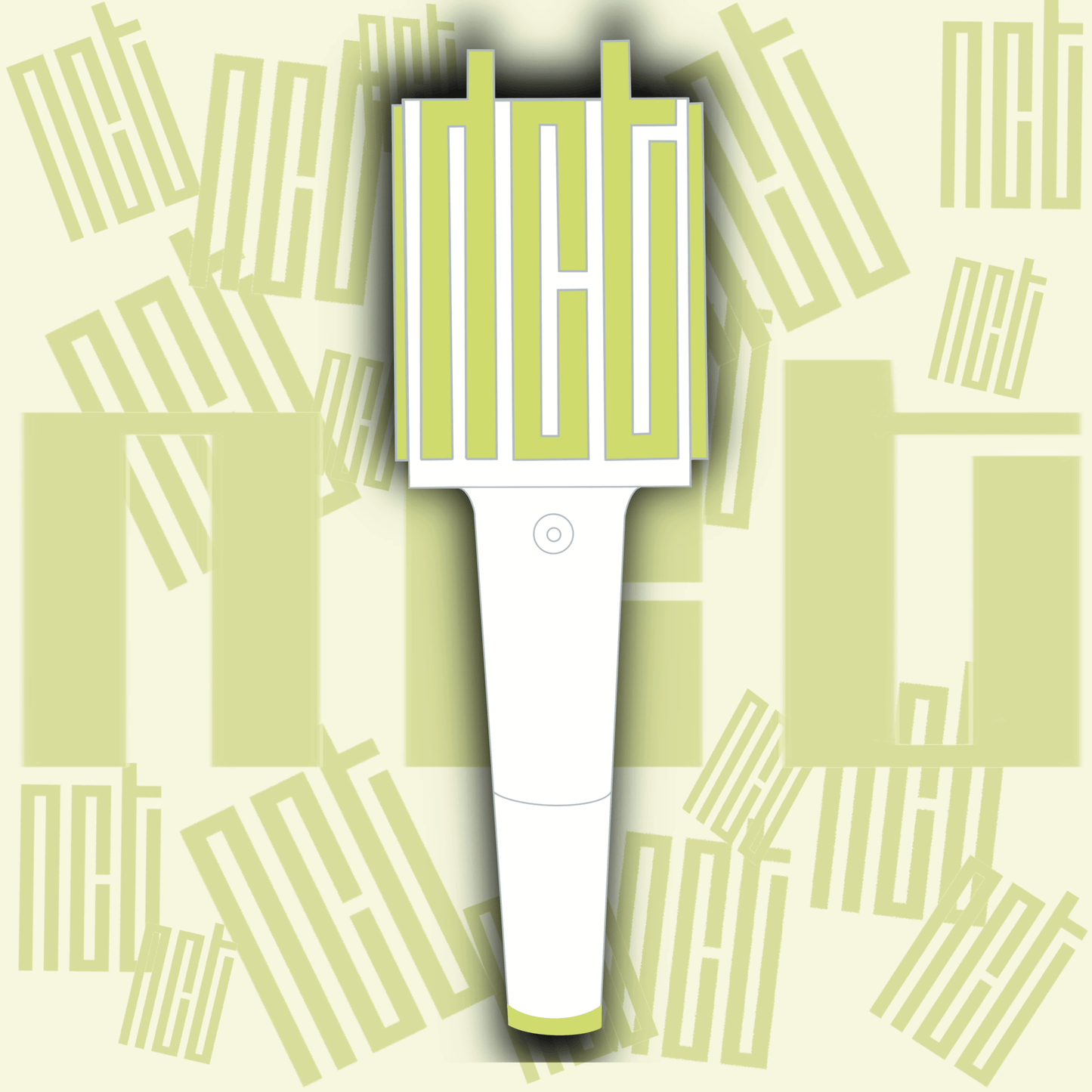 NCT | Clear Lightstick Sticker