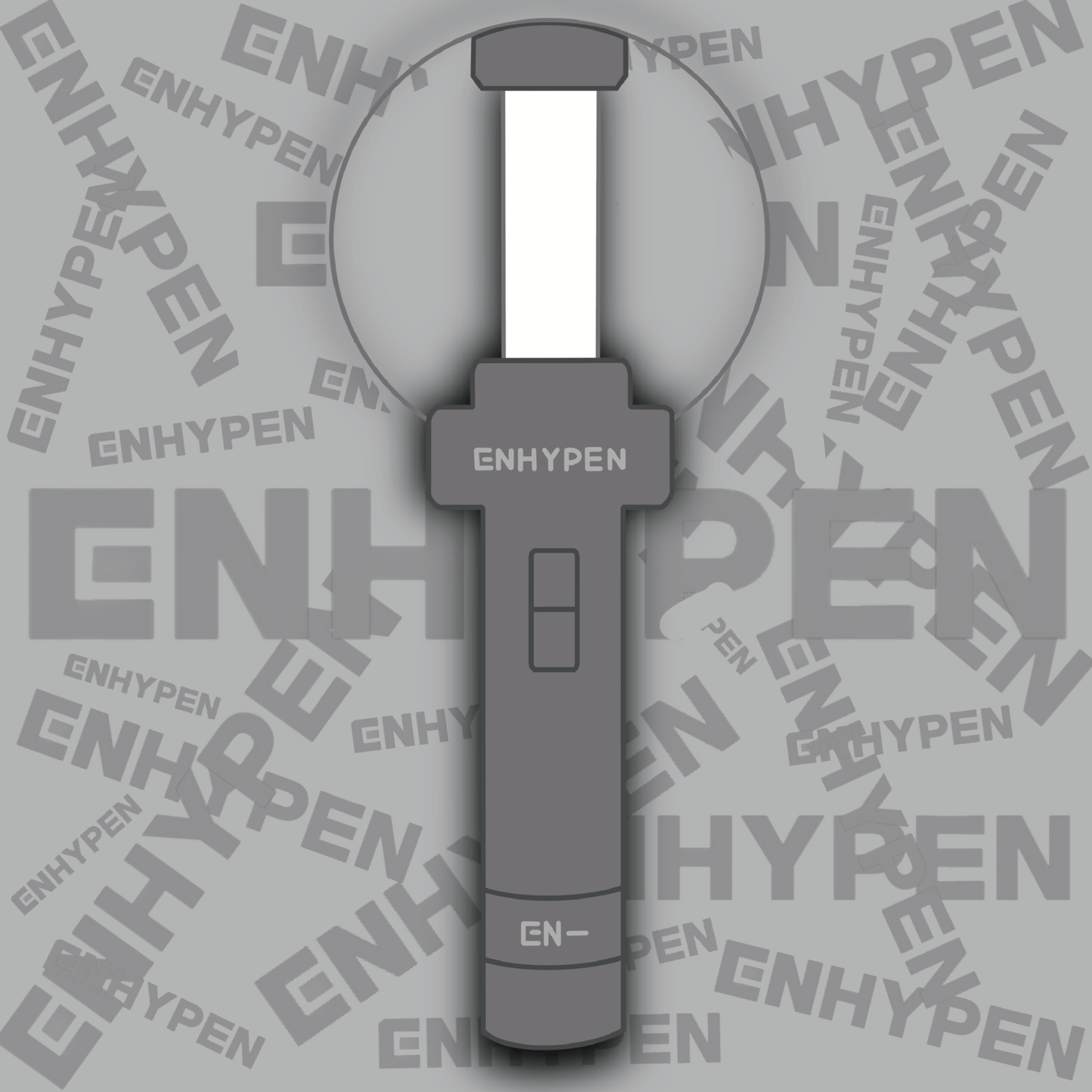 Enhypen | Clear Lightstick Sticker