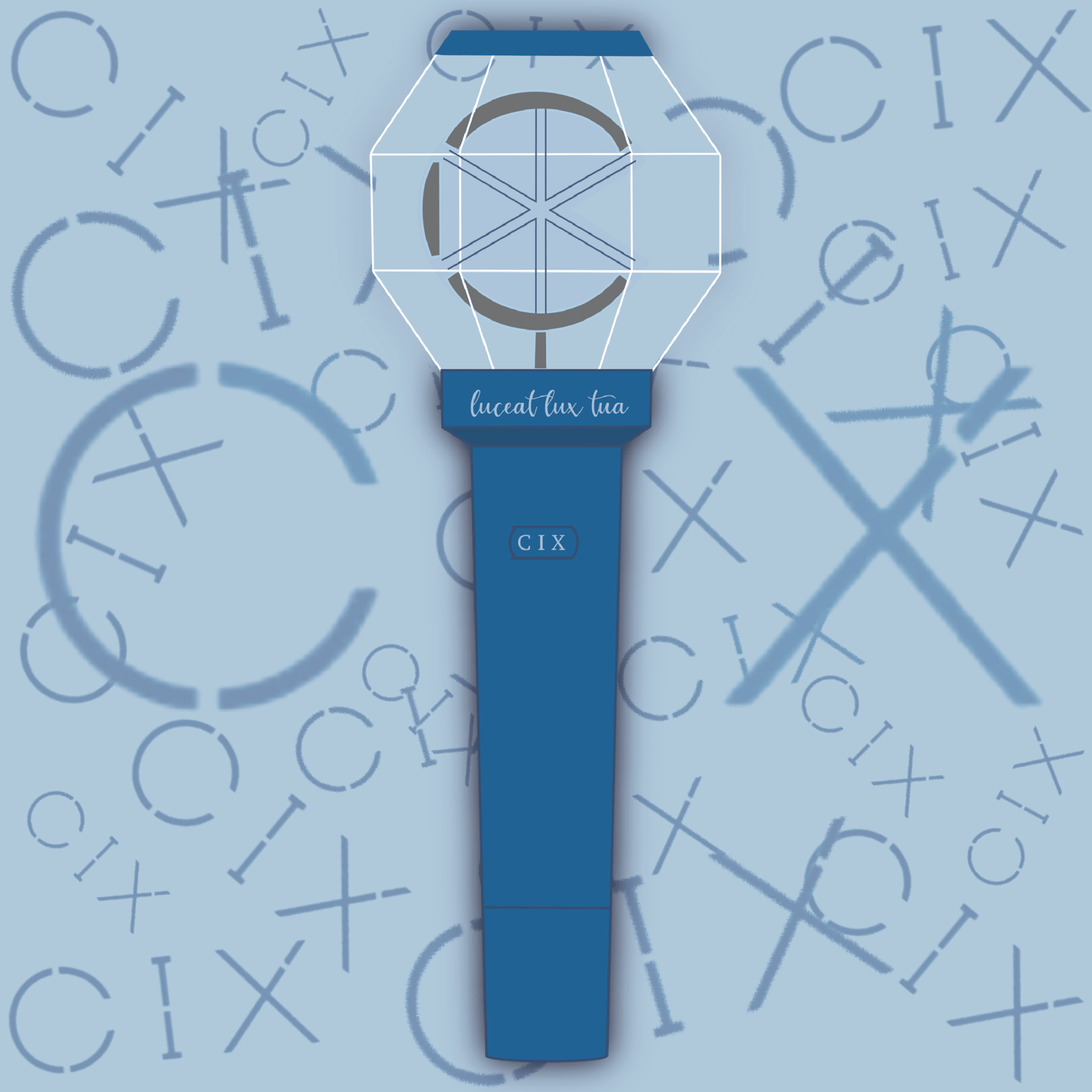 CIX | Clear Lightstick Sticker