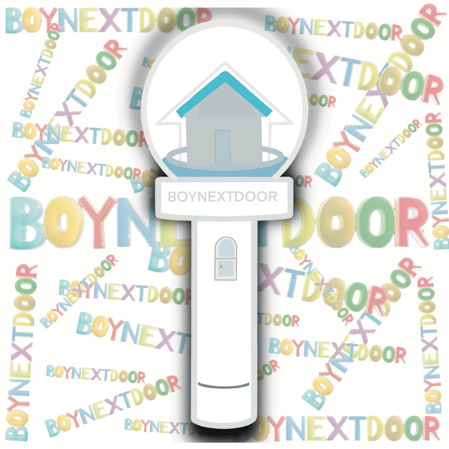 BOYNEXTDOOR | Clear Lightstick Sticker