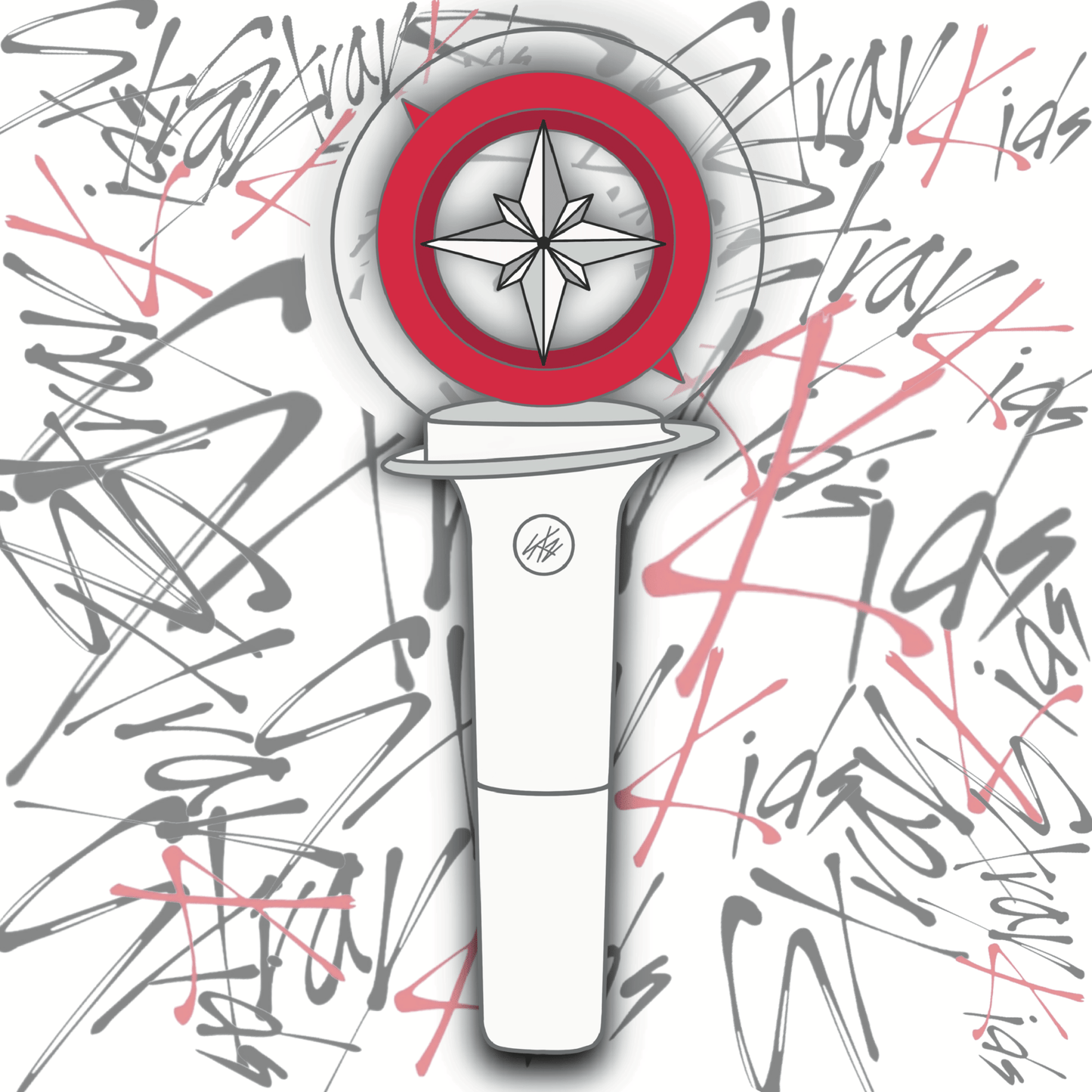 Stray Kids | Clear Lightstick Sticker