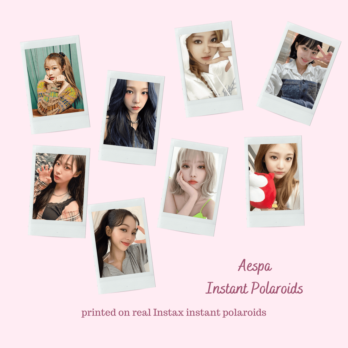 Aespa | Fujifilm Instax Polaroids