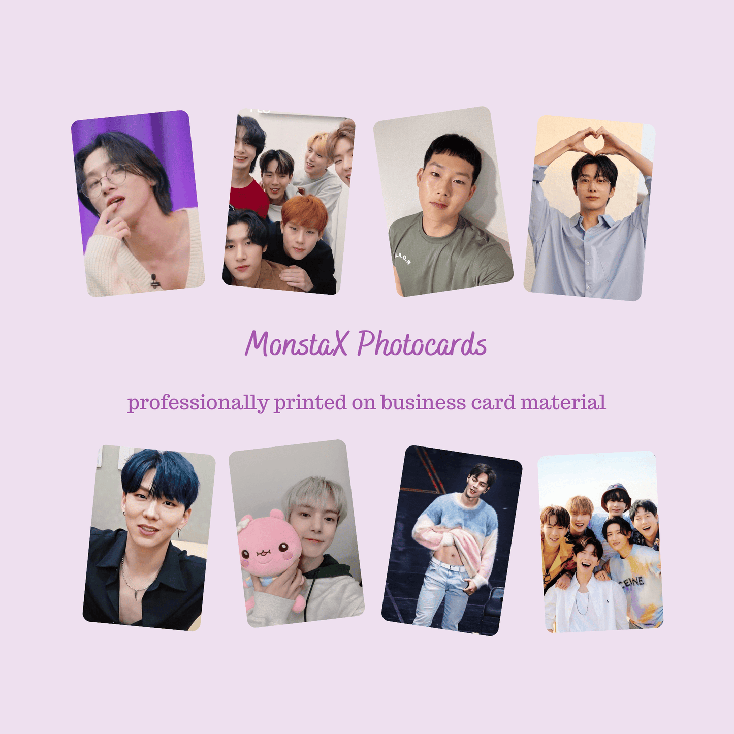 MONSTA X | Lomo Cards