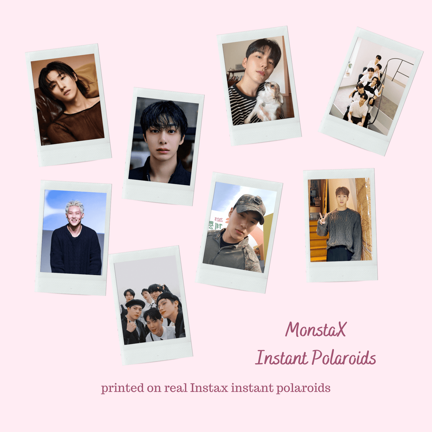MONSTA X | Fujifilm Instax Polaroids