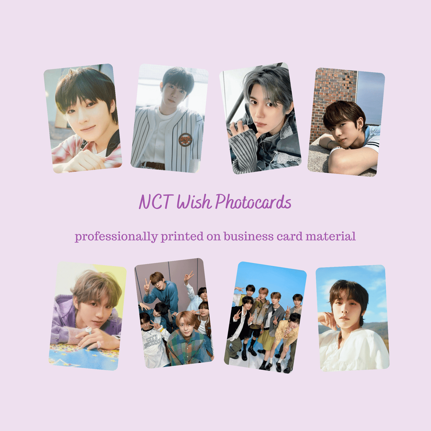 NCT WISH | Lomo Cards