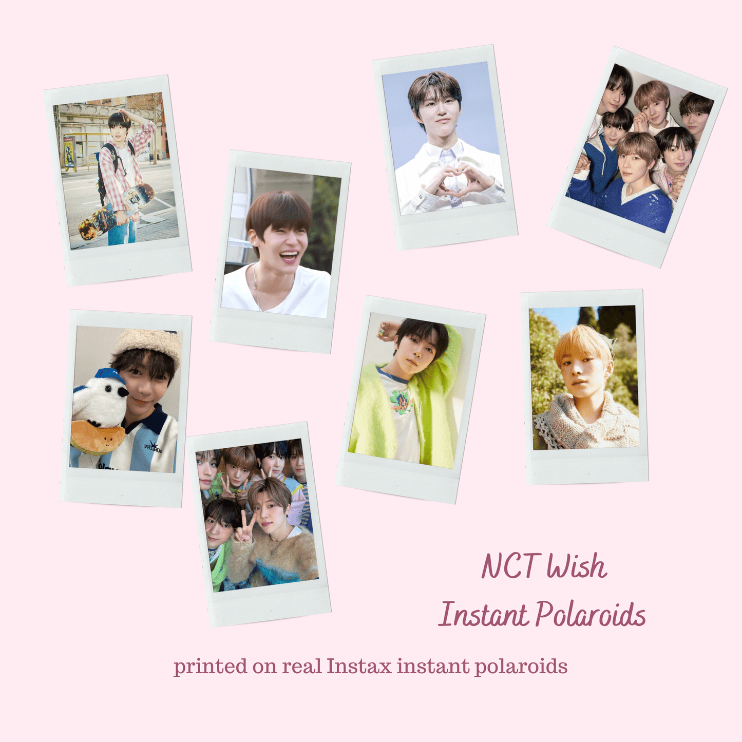 NCT WISH | Fujifilm Instax Polaroids