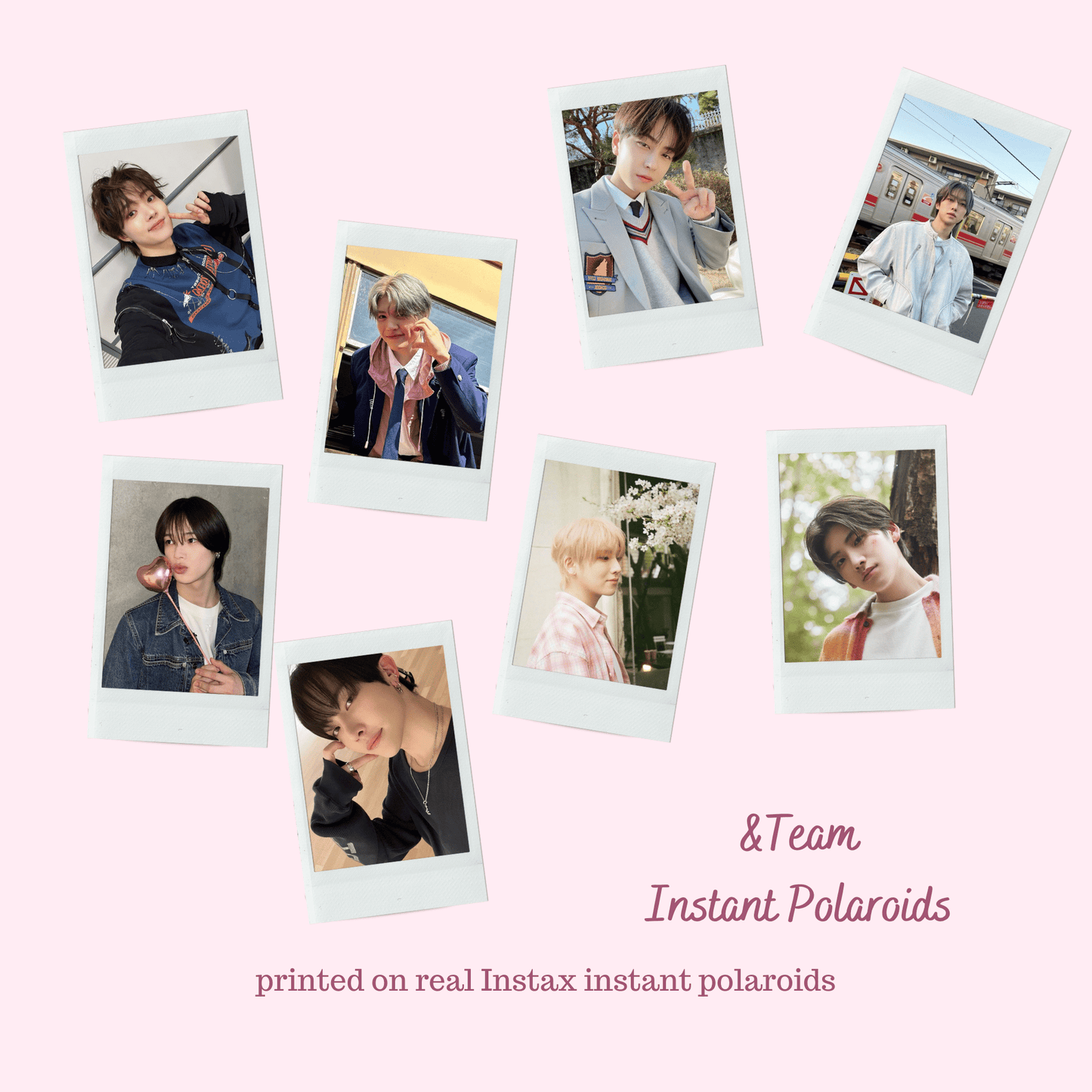 &Team | Fujifilm Instax Polaroids