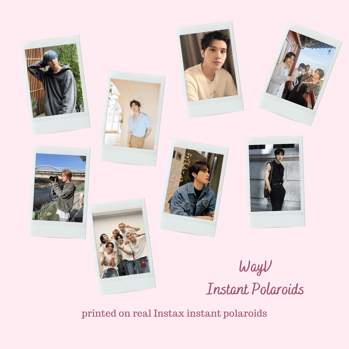 WayV | Fujifilm Instax Polaroids