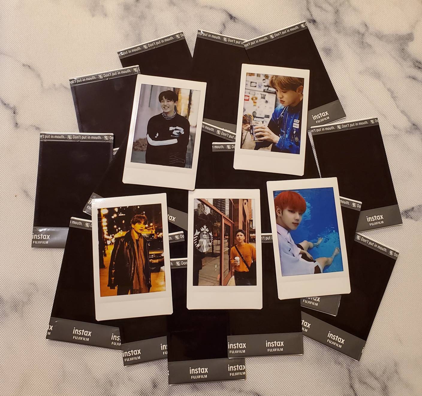 A.C.E | Tour Boyfriend Fujifilm Instax Polaroids