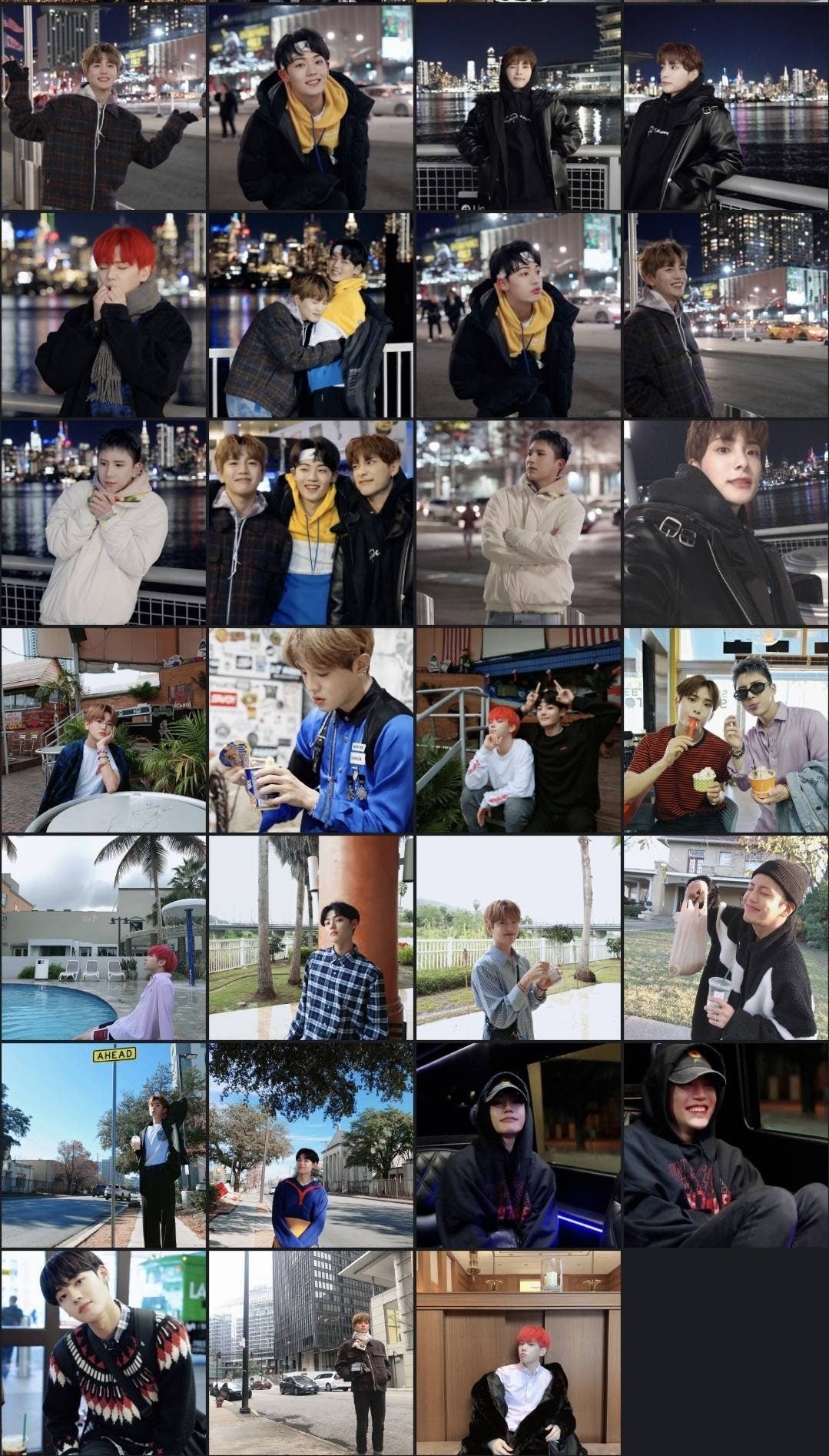 A.C.E | Tour Boyfriend Fujifilm Instax Polaroids
