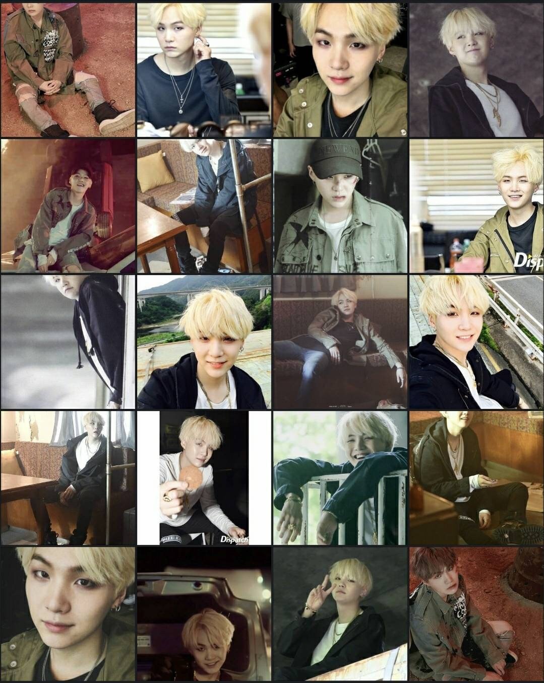BTS | Agust D Fujifilm Instax Polaroids