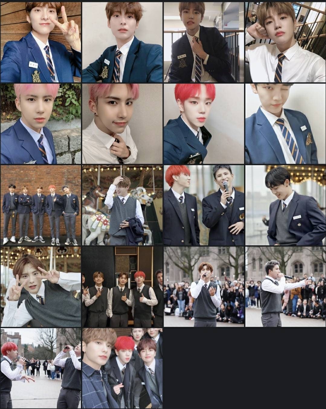 A.C.E | Uniform Fujifilm Instax Polaroids