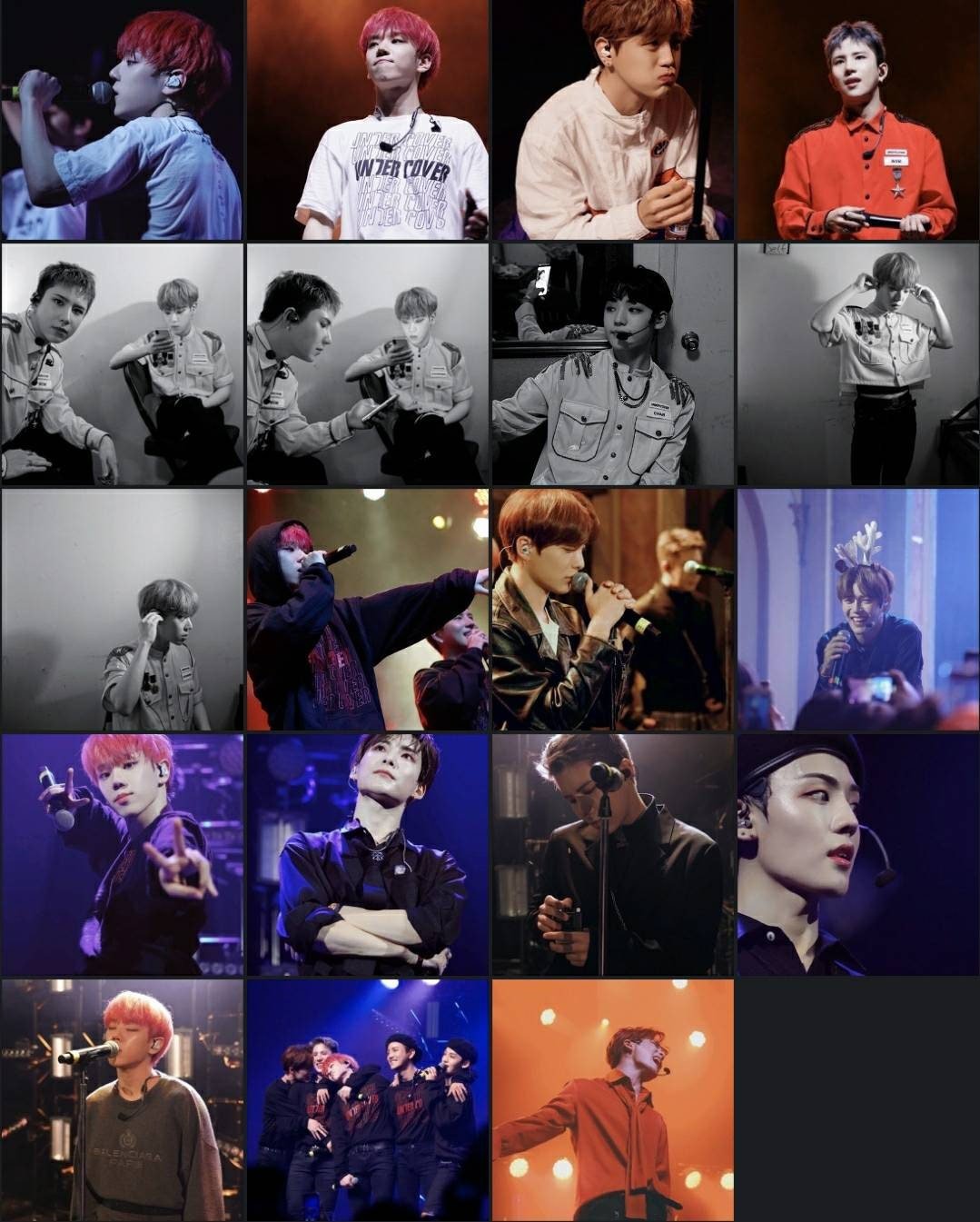 A.C.E Tour Fujifilm Instax Polaroids