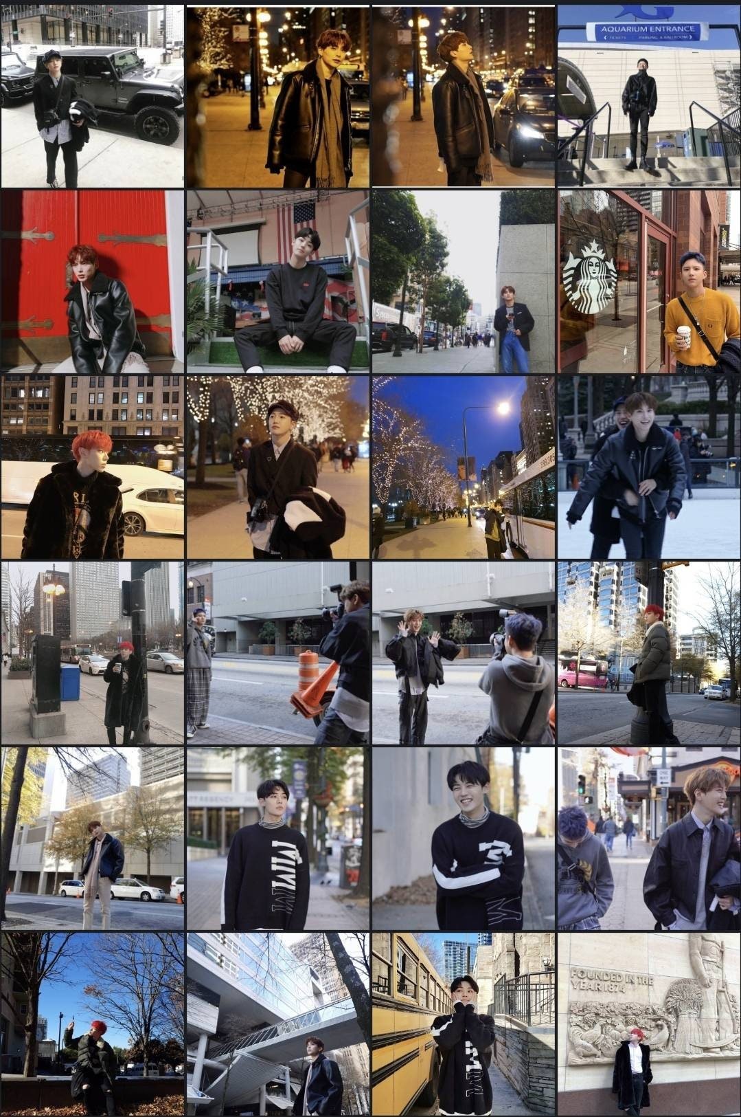 A.C.E | Tour Boyfriend Fujifilm Instax Polaroids