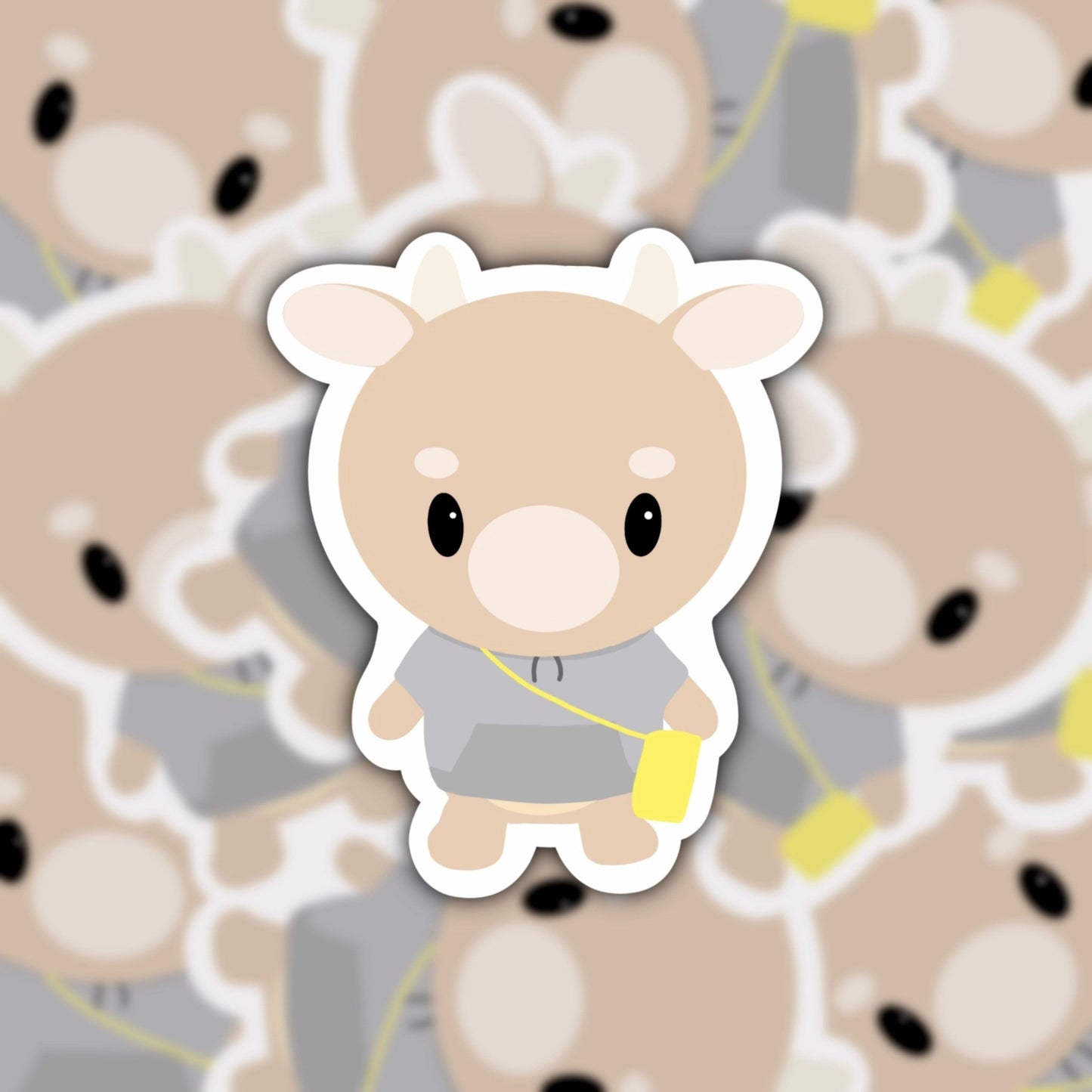 Cow Plush Sticker | What's Wrong With Secretary Kim