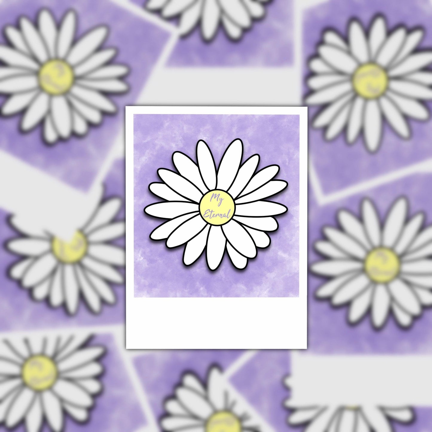 Pentagon | Daisy Polaroid Sticker