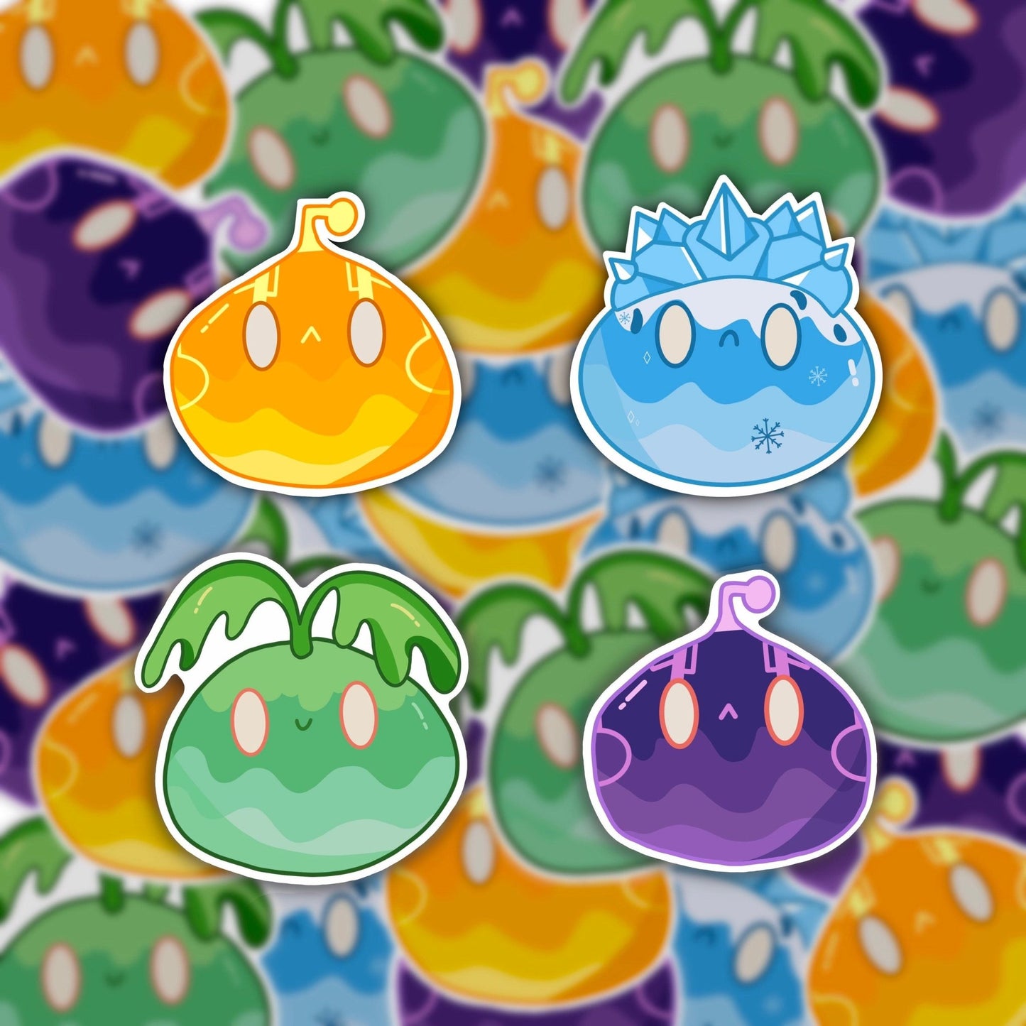 Genshin Impact | Slime Sticker Pack