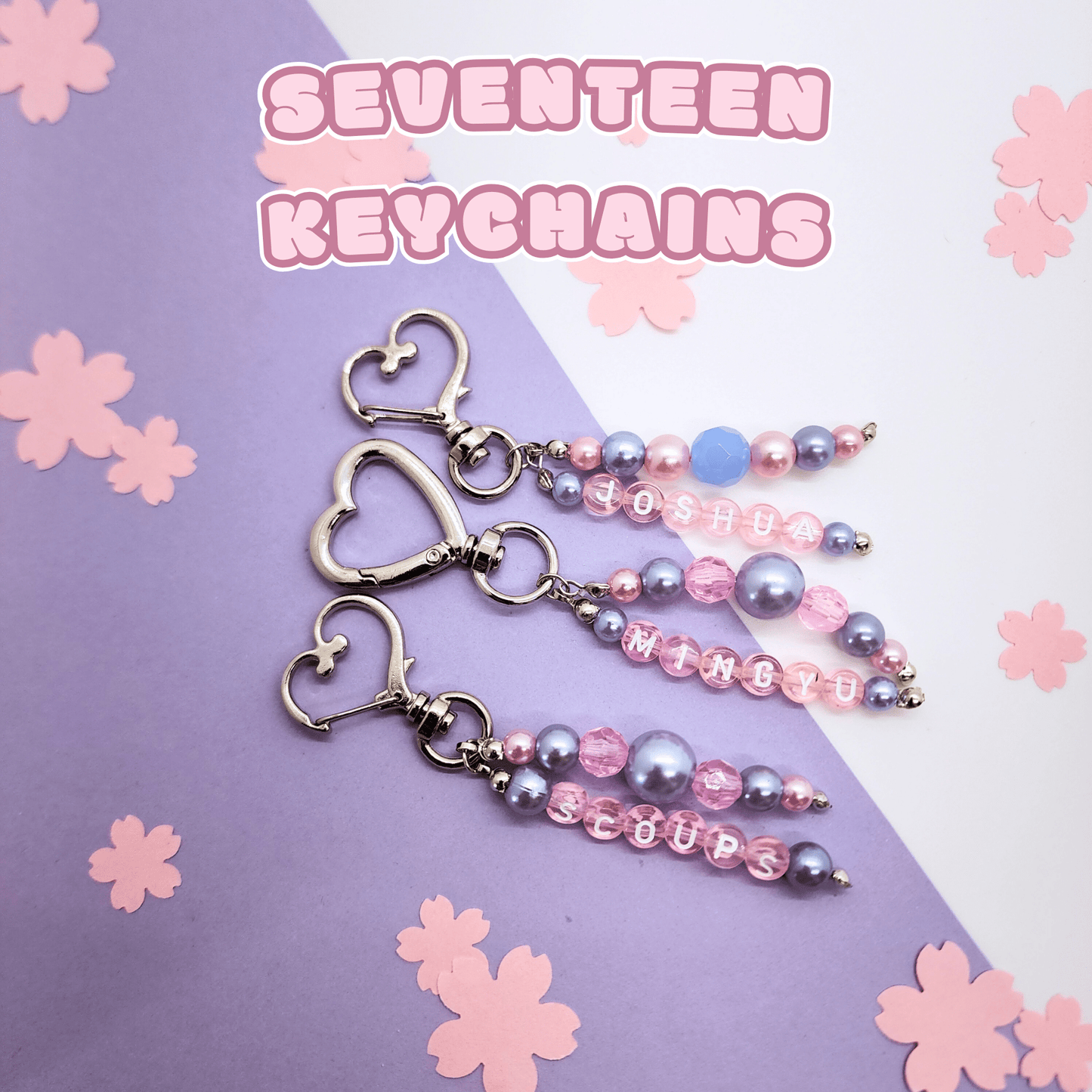 Seventeen | Beaded Keychain/Phone Strap