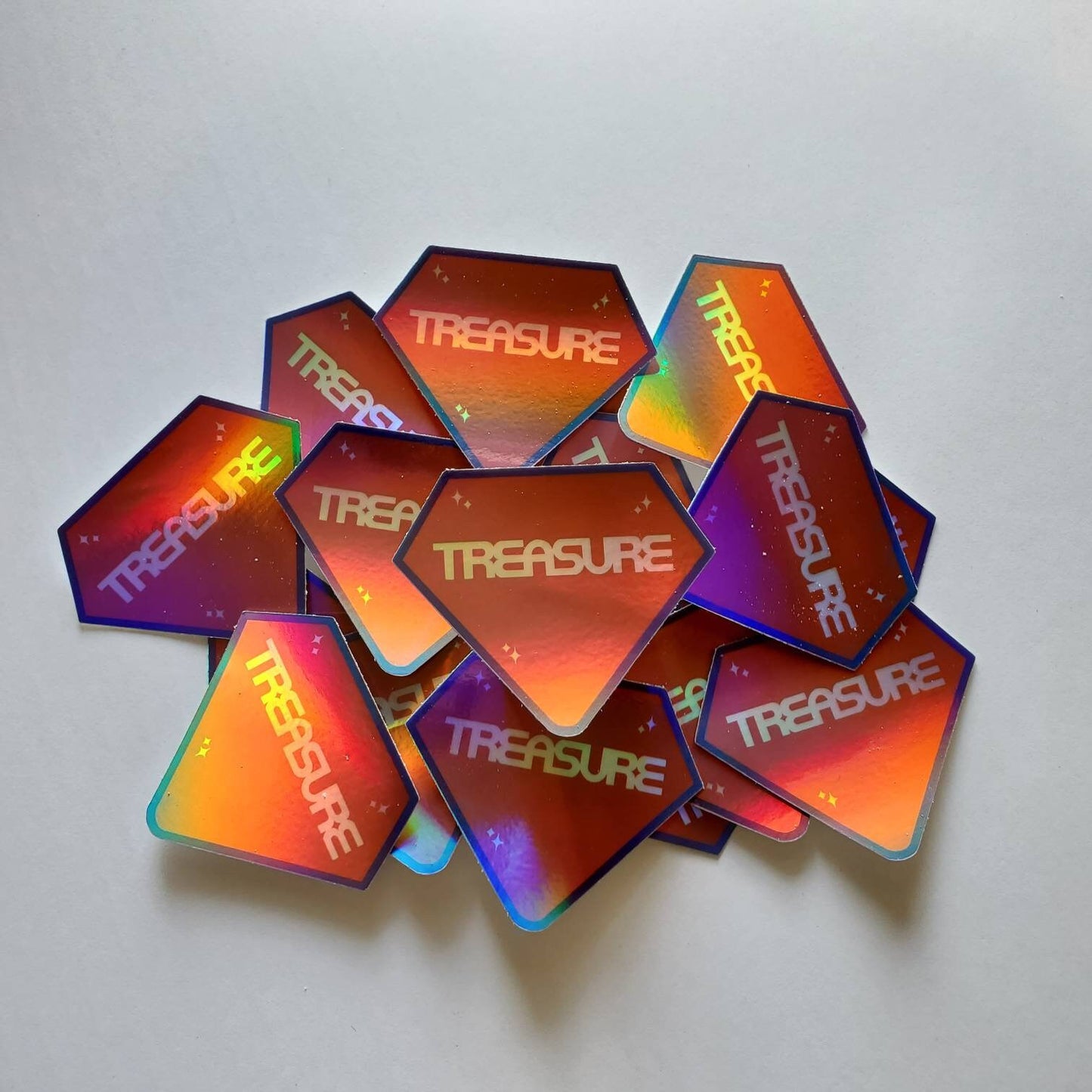 TREASURE | Holographic Diamond Sticker