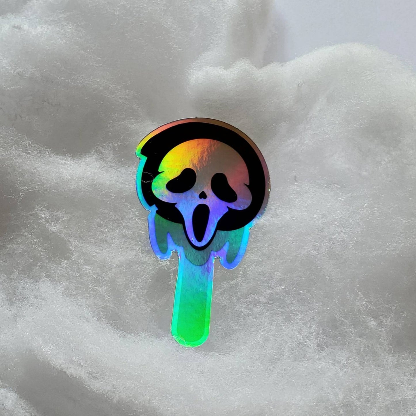 Scream-sicle Holographic Sticker