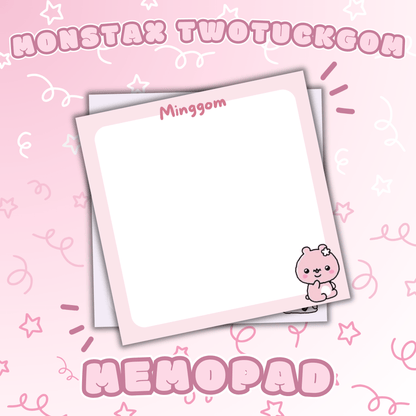 MONSTA X | Twotuckgom Memo Pad